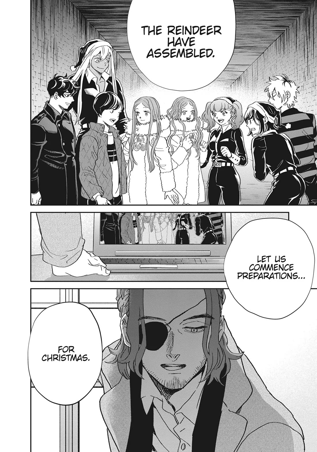 Black Night Parade Chapter 47 page 28 - Chapter 47: Dancer and Prancer