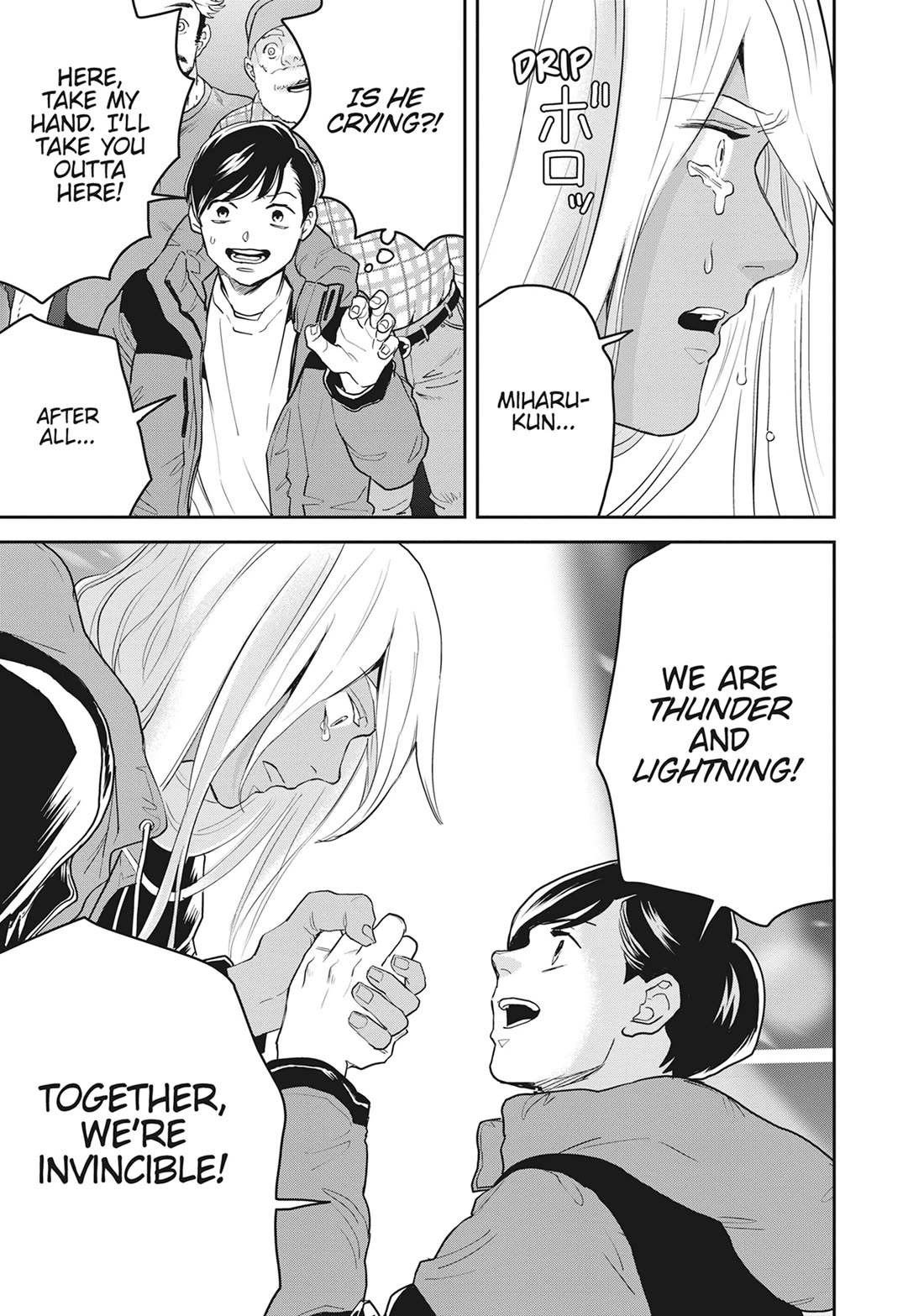 Black Night Parade Chapter 50 page 13 - Chapter 50: Return of the Thunder and Lighting Tag Team!