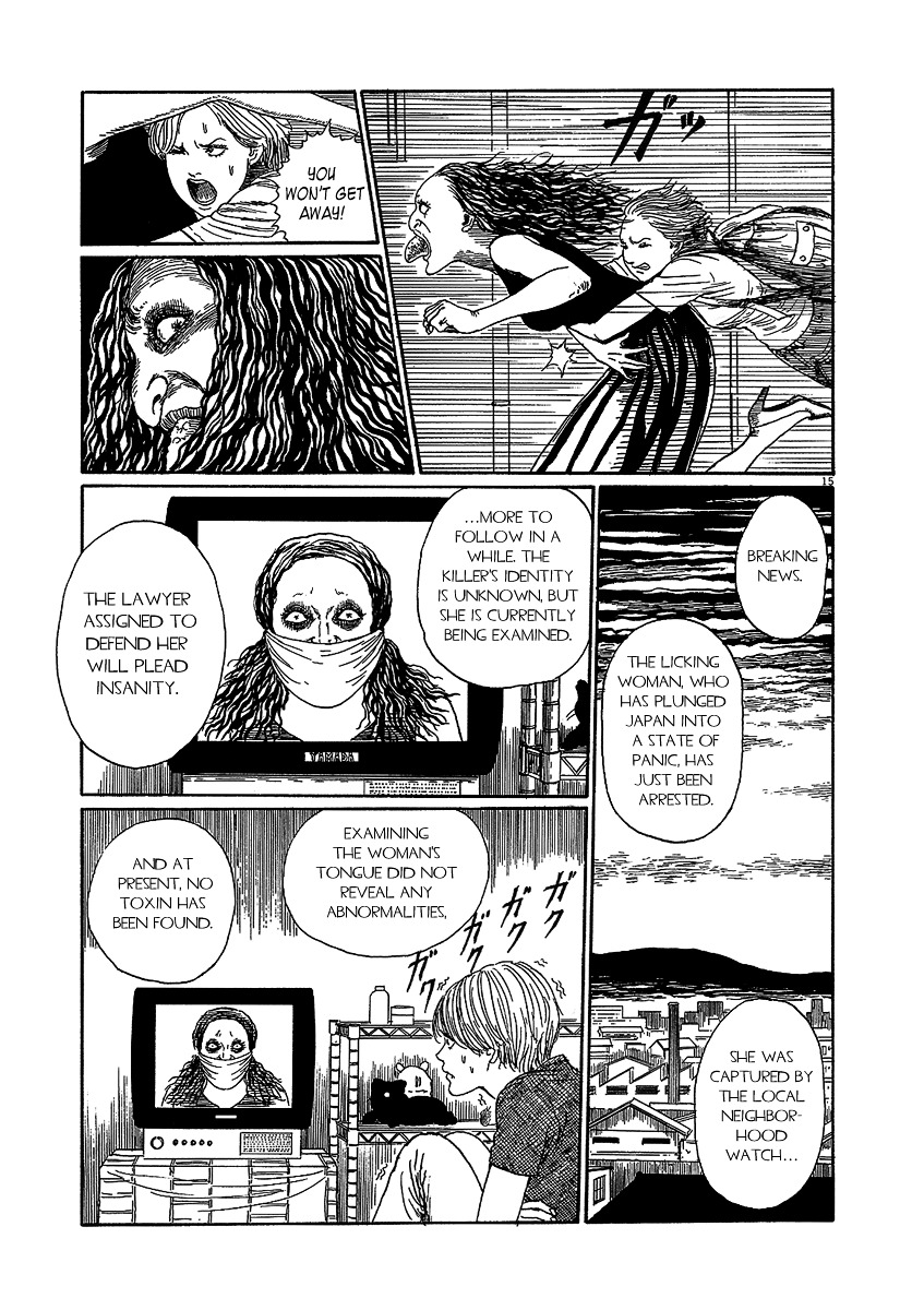 Black Paradox Chapter 7.1 page 15 - Chapter 7.1 : The Licking Woman