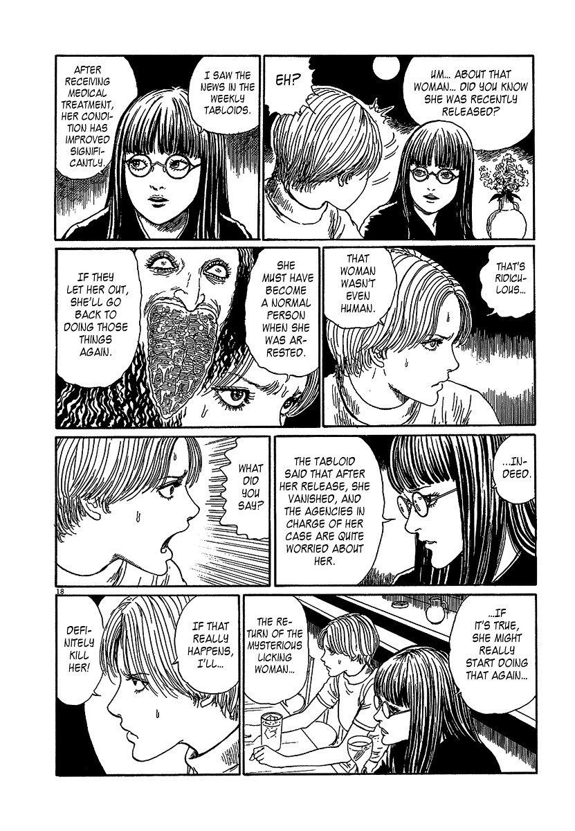 Black Paradox Chapter 7.1 page 18 - Chapter 7.1 : The Licking Woman