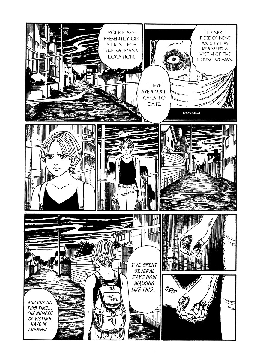 Black Paradox Chapter 7.1 page 20 - Chapter 7.1 : The Licking Woman
