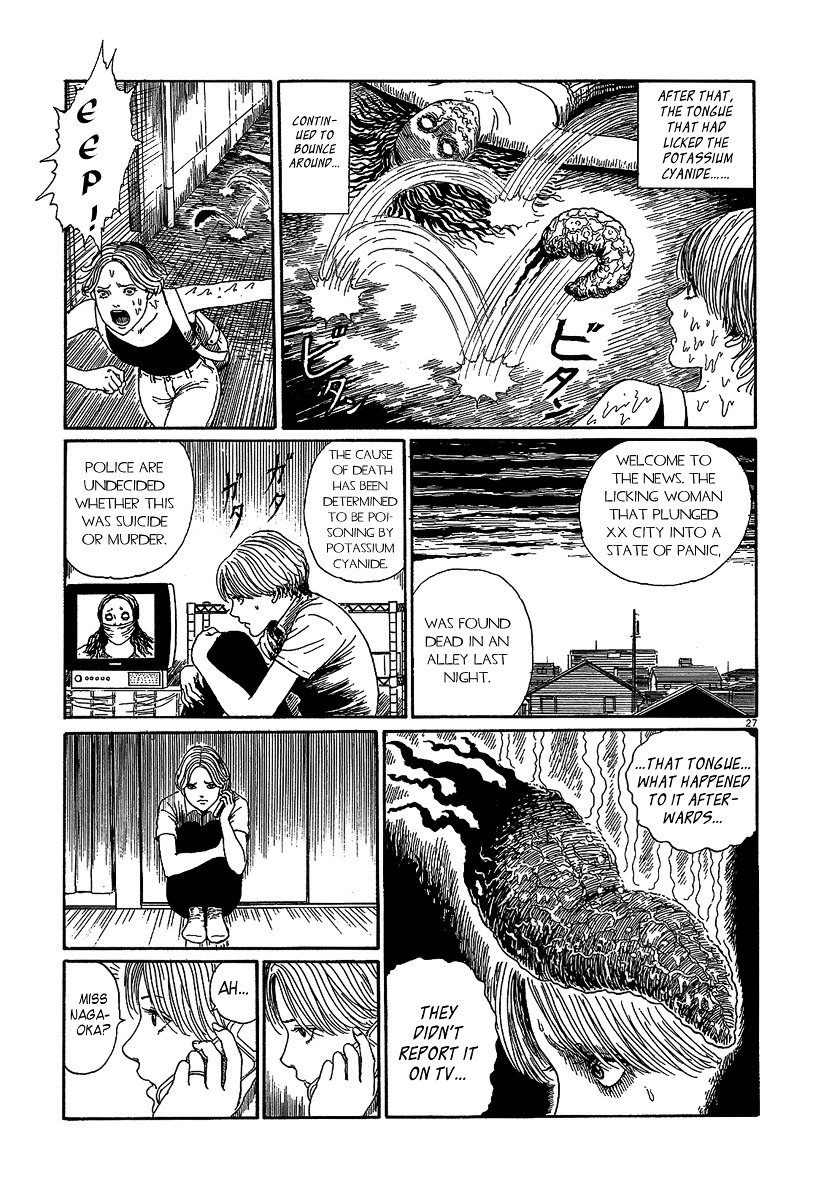 Black Paradox Chapter 7.1 page 27 - Chapter 7.1 : The Licking Woman