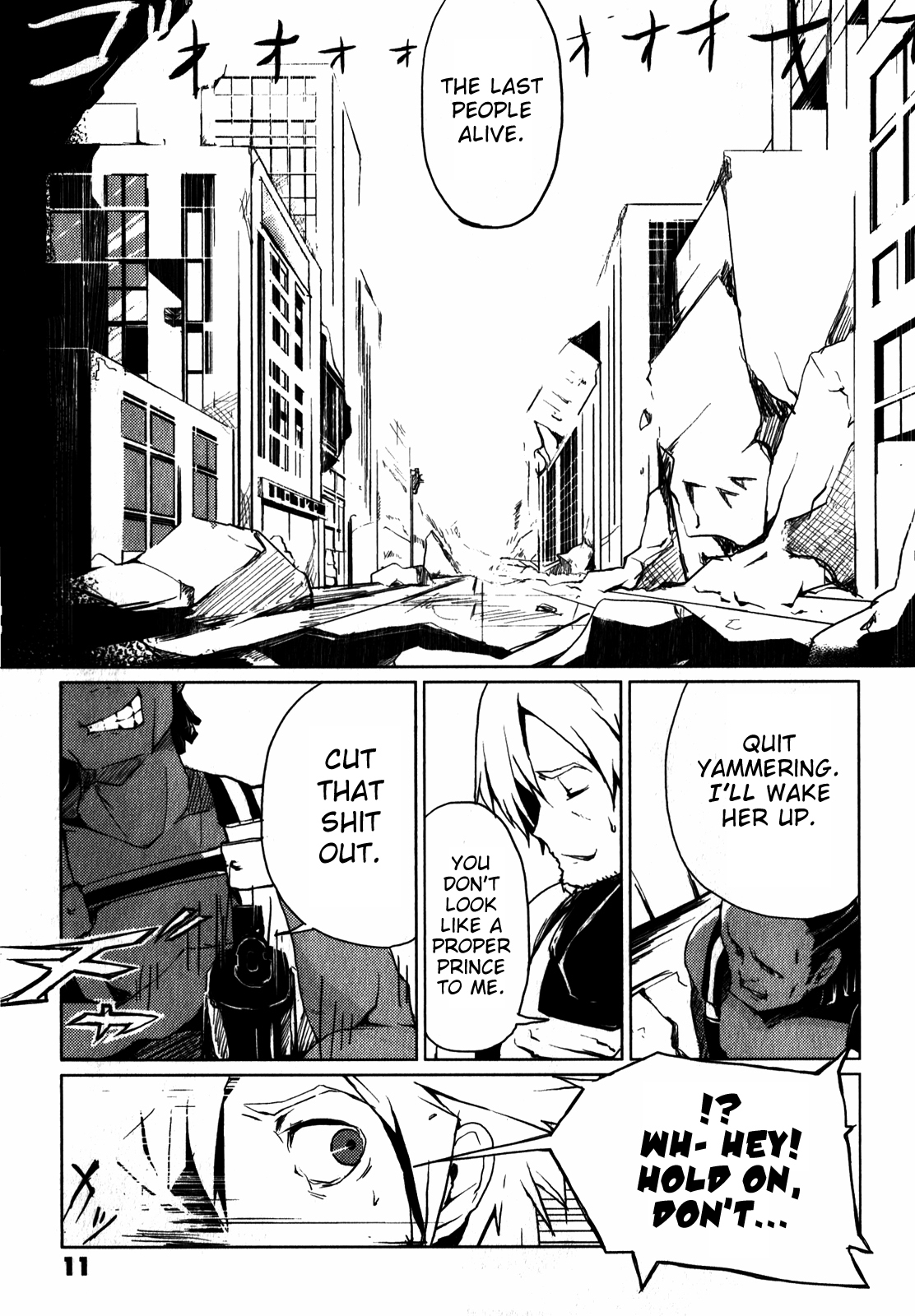 Black Rock Shooter: The Game Chapter 1 page 10 - Chapter 1: Boot Up BRS