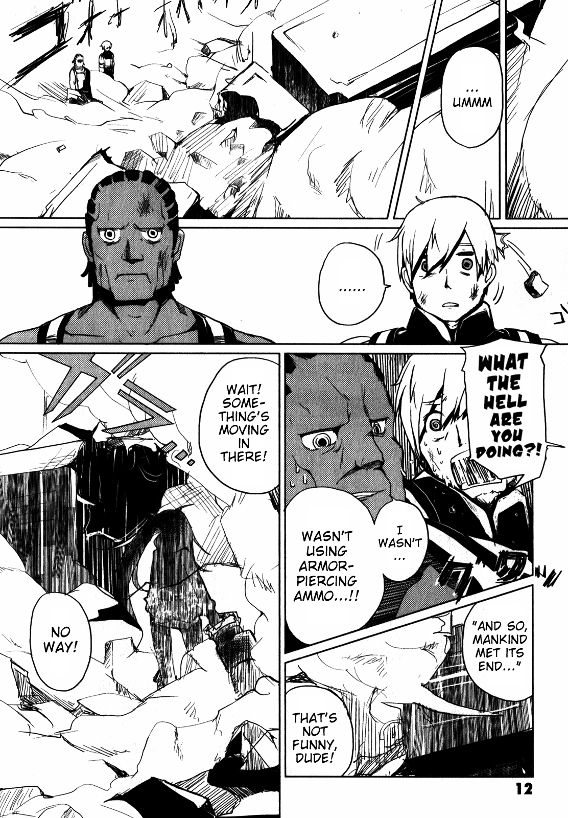 Black Rock Shooter: The Game Chapter 1 page 11 - Chapter 1: Boot Up BRS