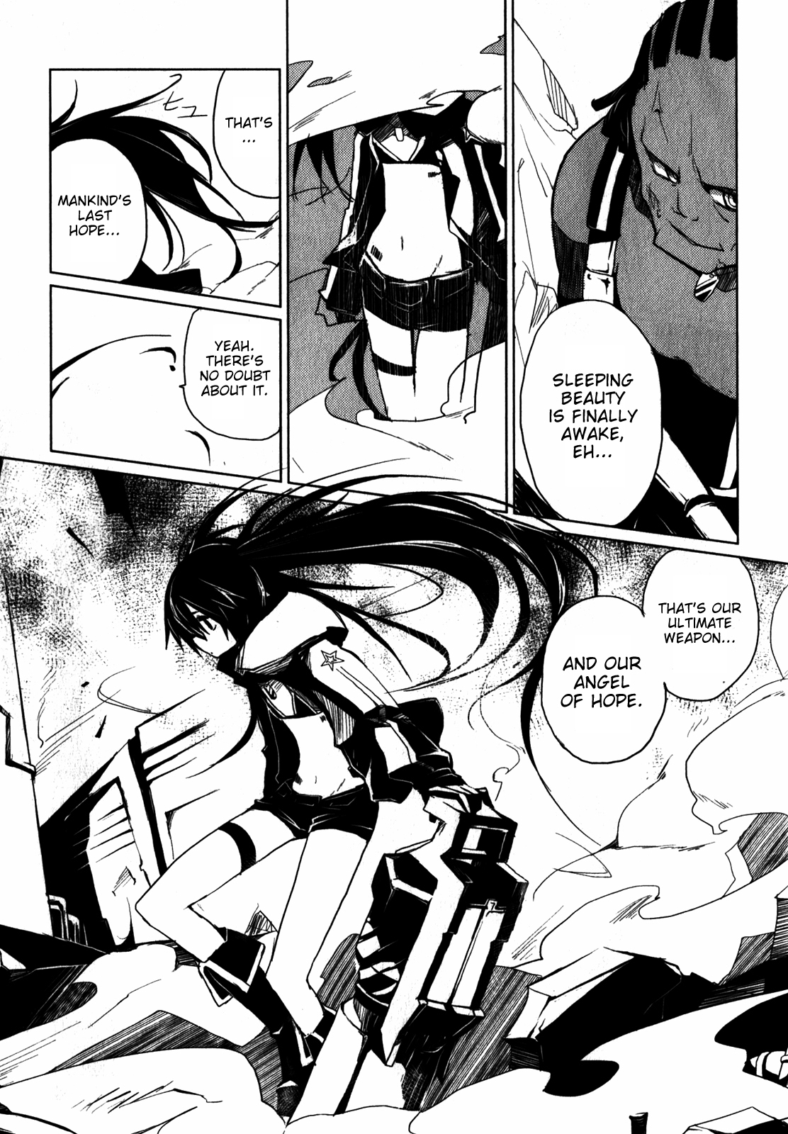 Black Rock Shooter: The Game Chapter 1 page 12 - Chapter 1: Boot Up BRS