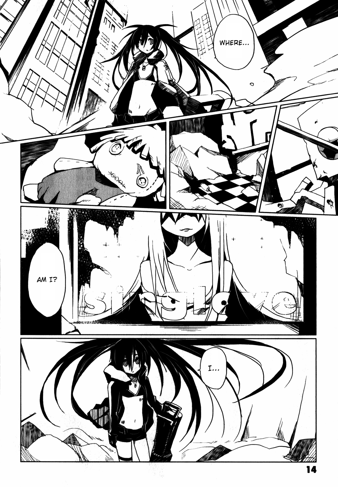 Black Rock Shooter: The Game Chapter 1 page 13 - Chapter 1: Boot Up BRS