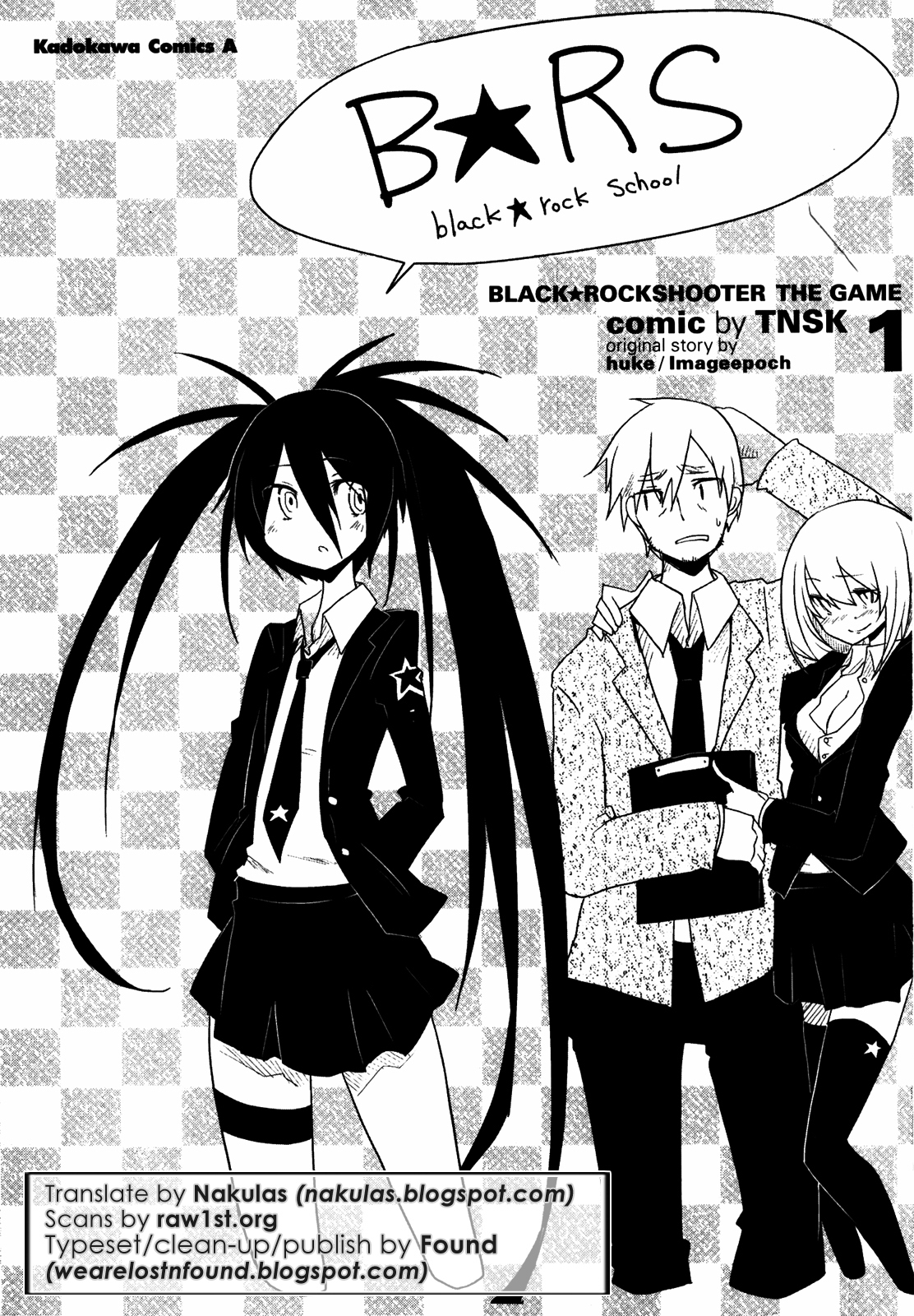 Black Rock Shooter: The Game Chapter 1 page 2 - Chapter 1: Boot Up BRS
