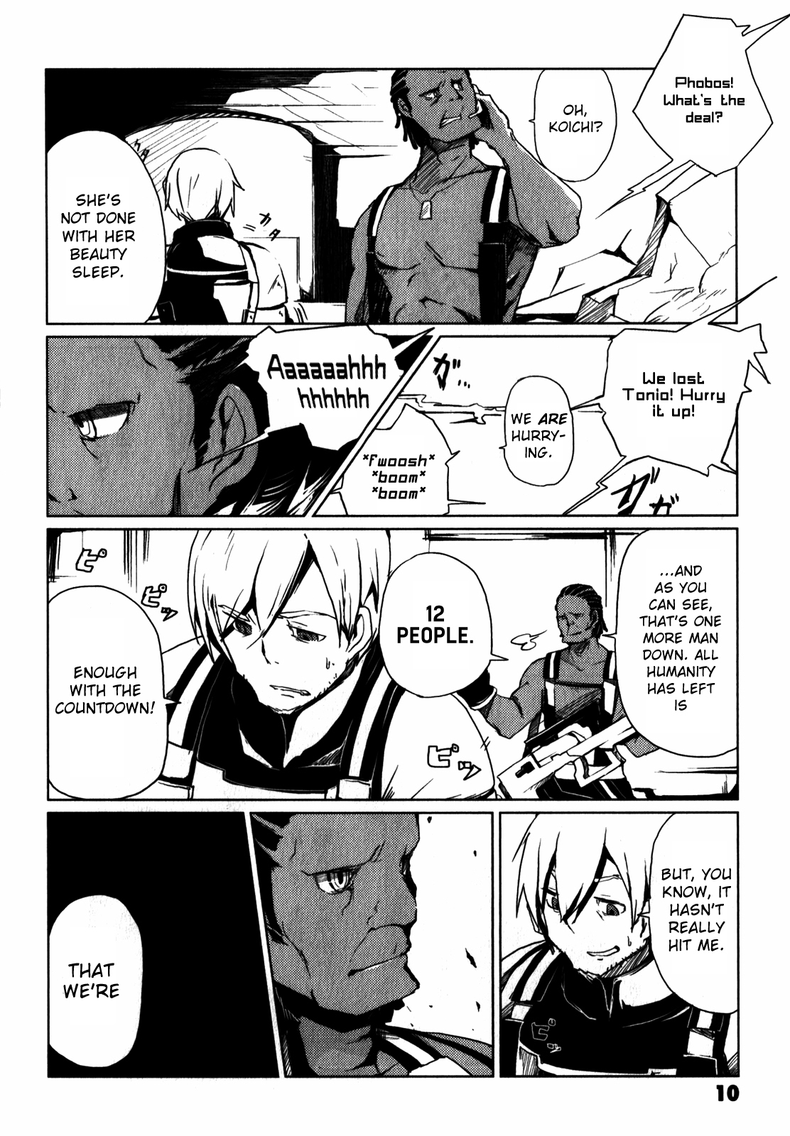 Black Rock Shooter: The Game Chapter 1 page 9 - Chapter 1: Boot Up BRS