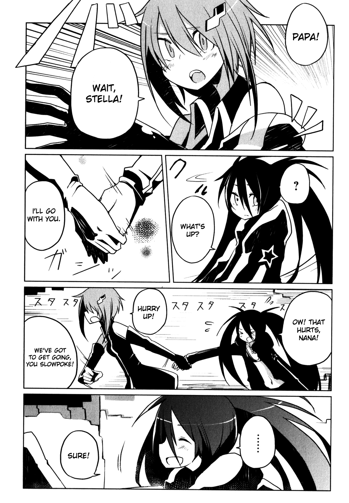 Black Rock Shooter: The Game Chapter 10 page 11 - Chapter 10: They Met in the Garbage Dump