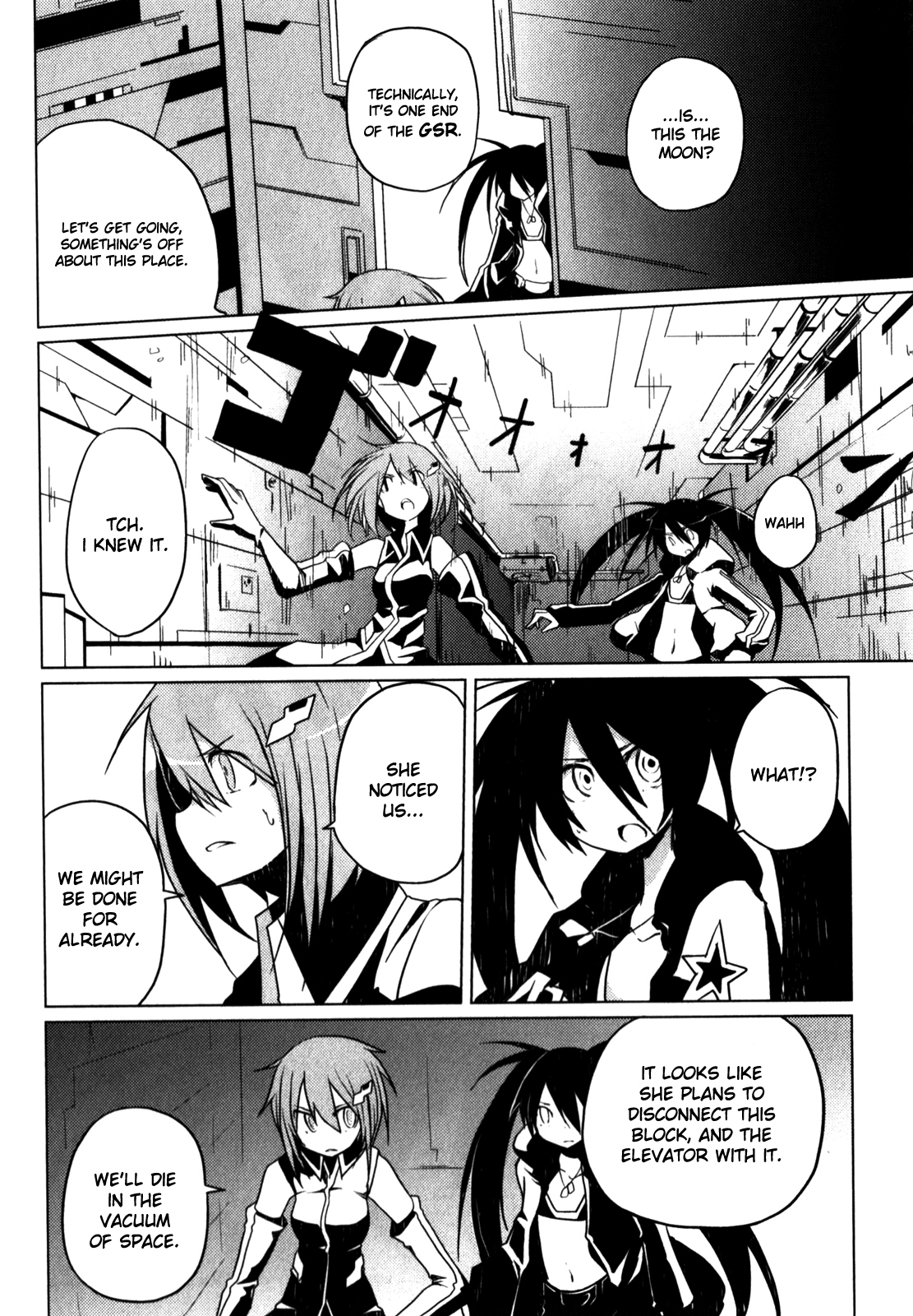 Black Rock Shooter: The Game Chapter 10 page 12 - Chapter 10: They Met in the Garbage Dump