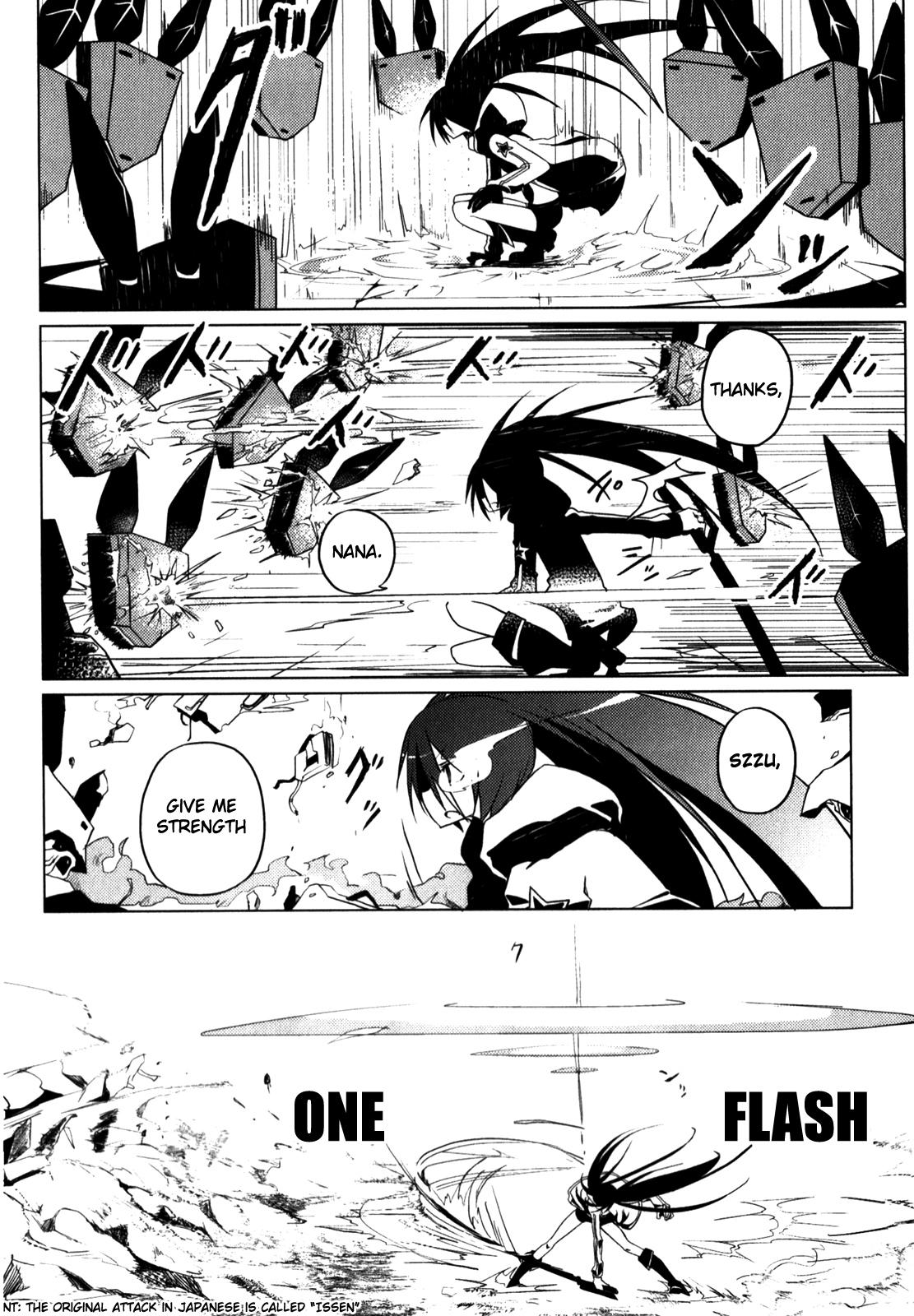Black Rock Shooter: The Game Chapter 10 page 18 - Chapter 10: They Met in the Garbage Dump