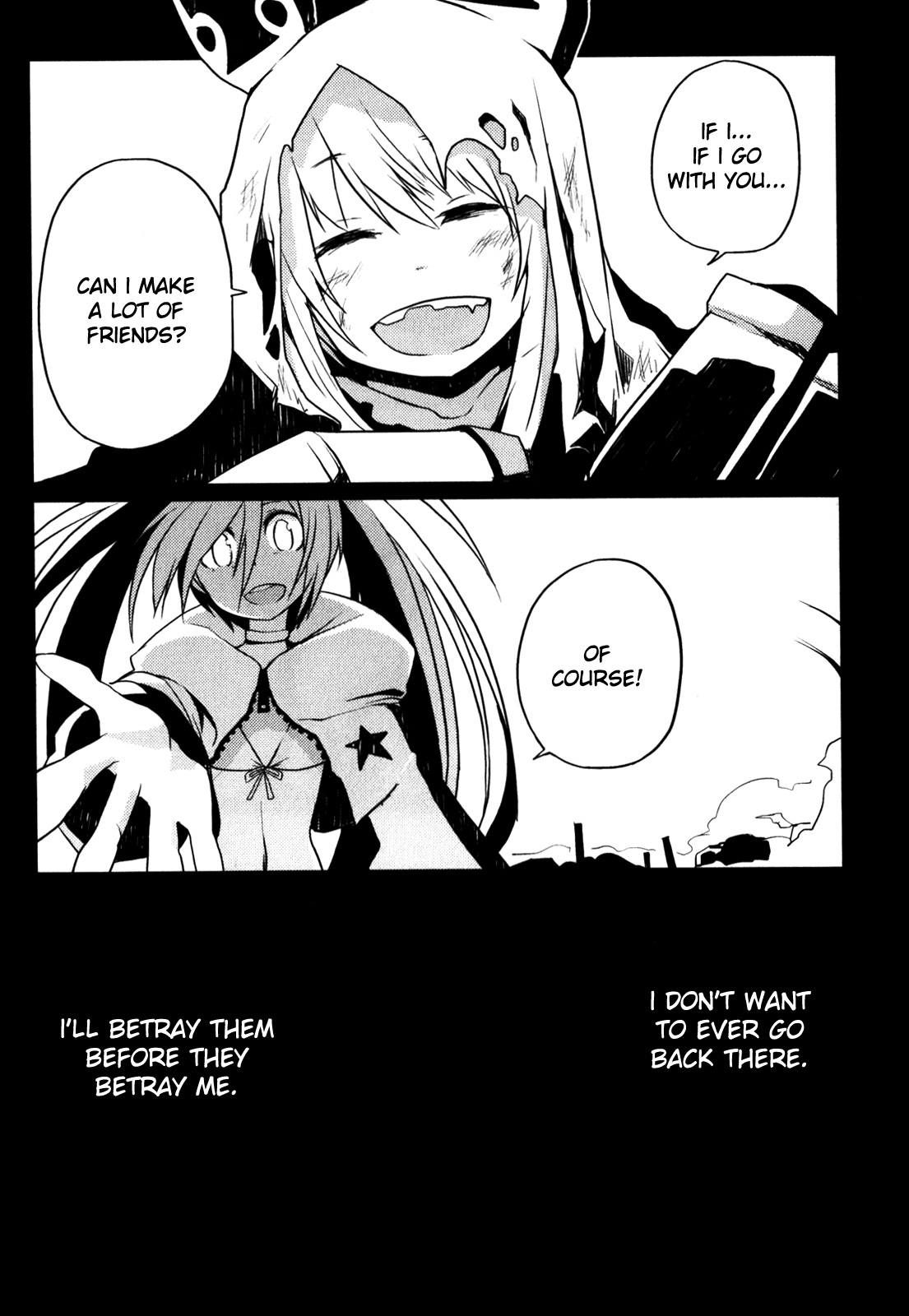 Black Rock Shooter: The Game Chapter 10 page 6 - Chapter 10: They Met in the Garbage Dump