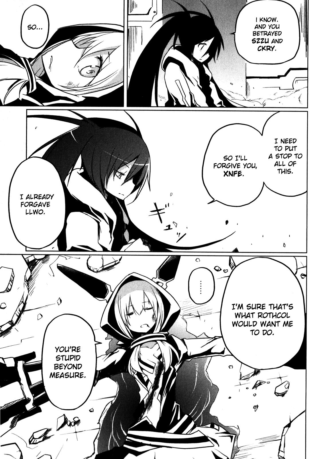 Black Rock Shooter: The Game Chapter 11 page 11 - Chapter 11: Farewell to the Partner