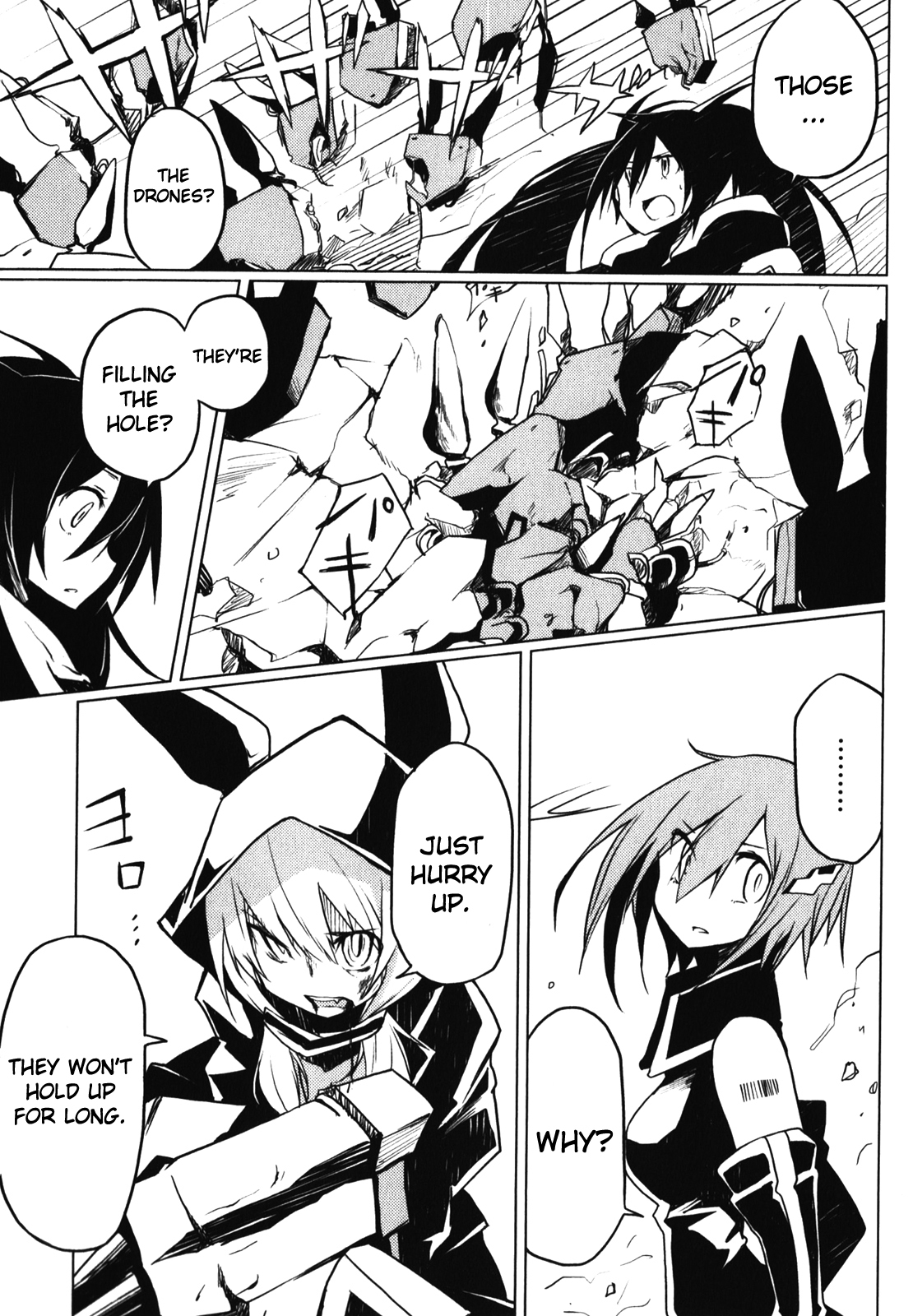 Black Rock Shooter: The Game Chapter 11 page 13 - Chapter 11: Farewell to the Partner