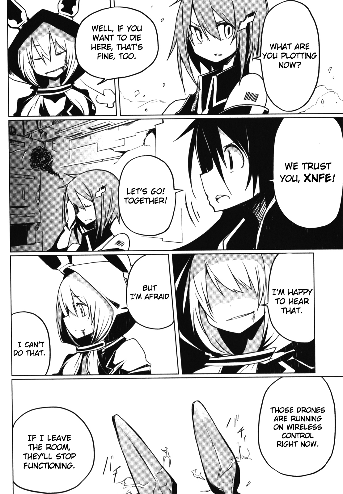 Black Rock Shooter: The Game Chapter 11 page 14 - Chapter 11: Farewell to the Partner