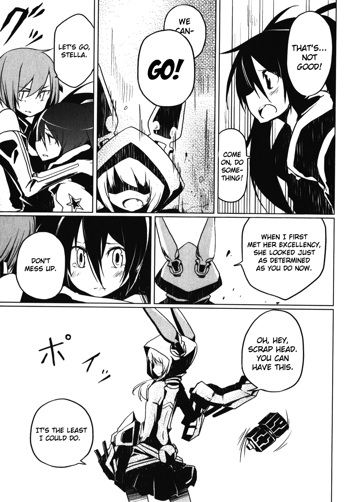 Black Rock Shooter: The Game Chapter 11 page 15 - Chapter 11: Farewell to the Partner