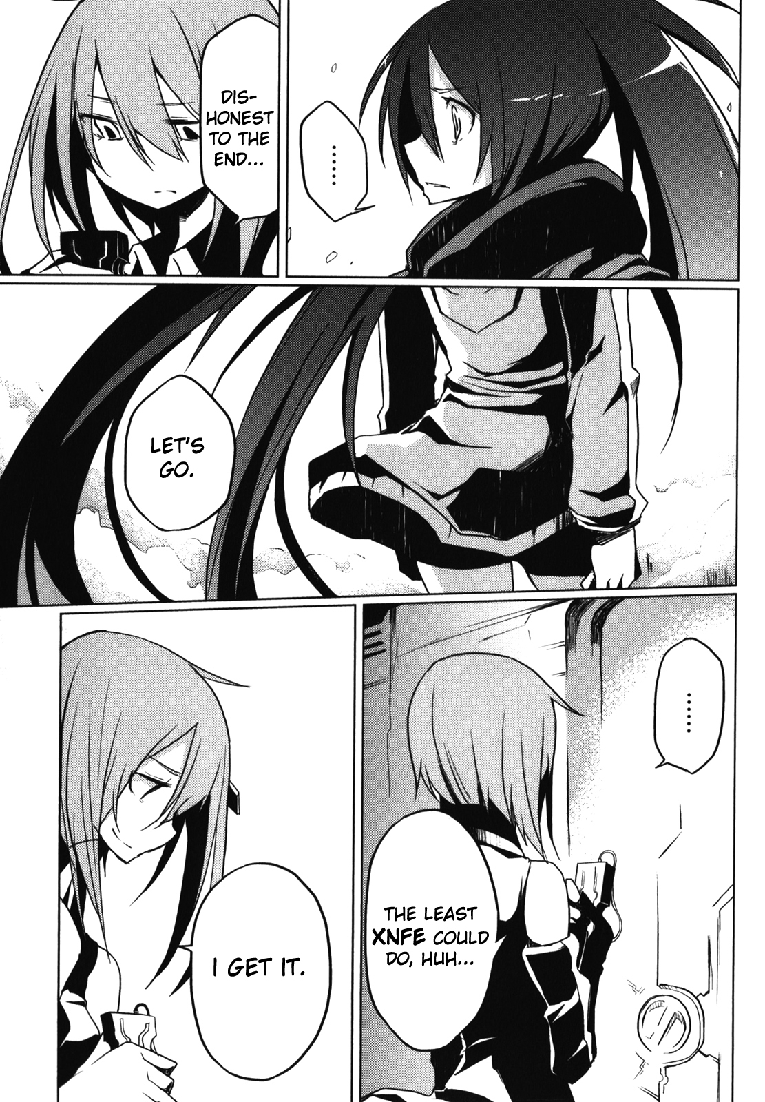 Black Rock Shooter: The Game Chapter 11 page 17 - Chapter 11: Farewell to the Partner