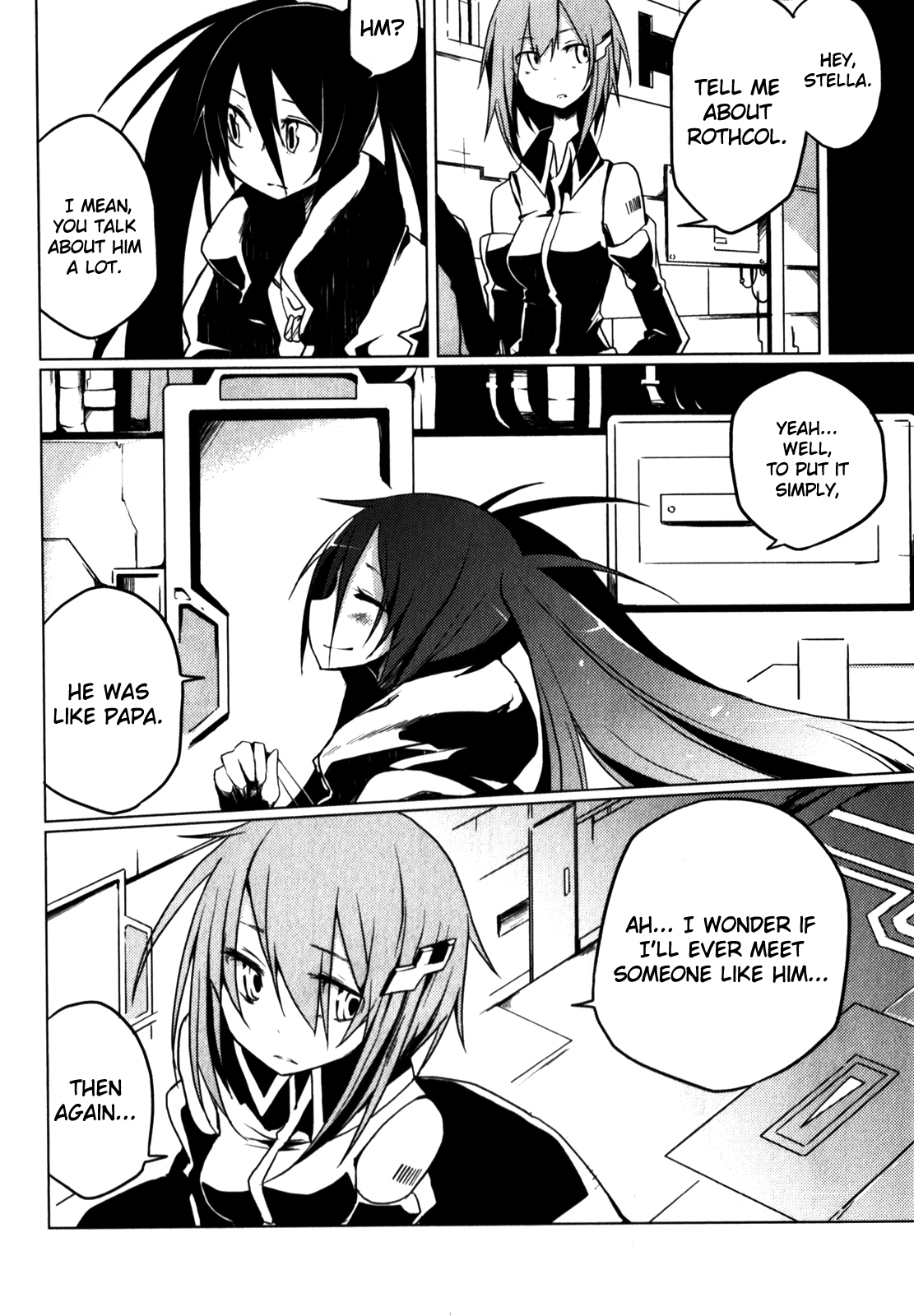 Black Rock Shooter: The Game Chapter 11 page 18 - Chapter 11: Farewell to the Partner