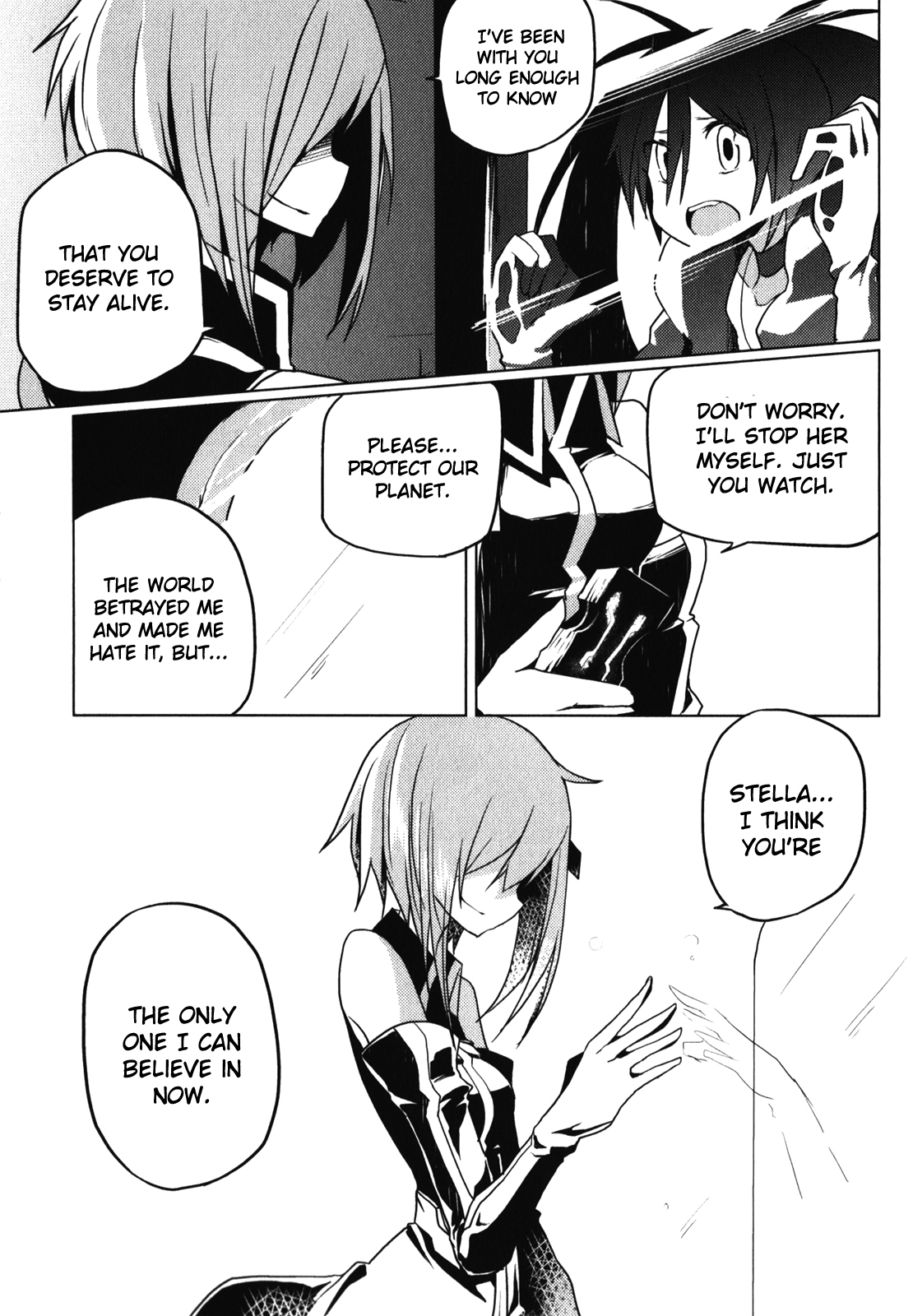 Black Rock Shooter: The Game Chapter 11 page 21 - Chapter 11: Farewell to the Partner