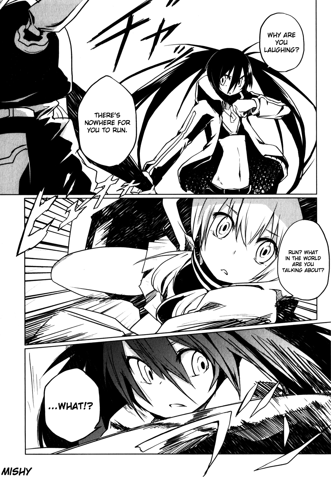 Black Rock Shooter: The Game Chapter 11 page 3 - Chapter 11: Farewell to the Partner