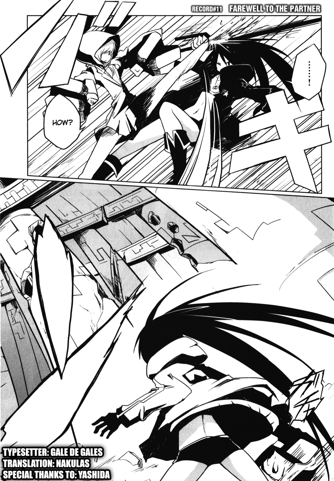 Black Rock Shooter: The Game Chapter 11 page 4 - Chapter 11: Farewell to the Partner