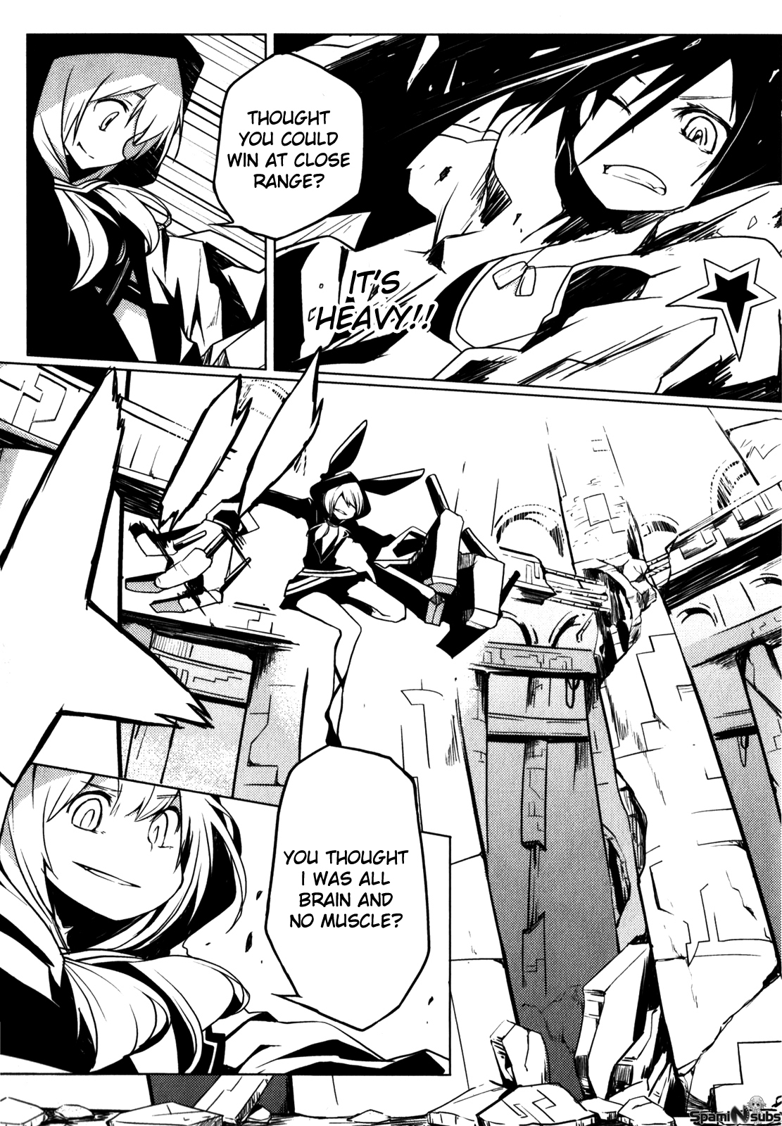 Black Rock Shooter: The Game Chapter 11 page 5 - Chapter 11: Farewell to the Partner
