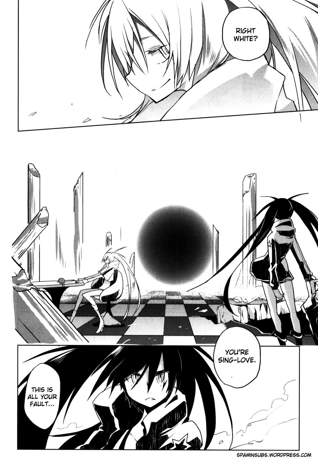 Black Rock Shooter: The Game Chapter 12 page 11 - Chapter 12: Black or White