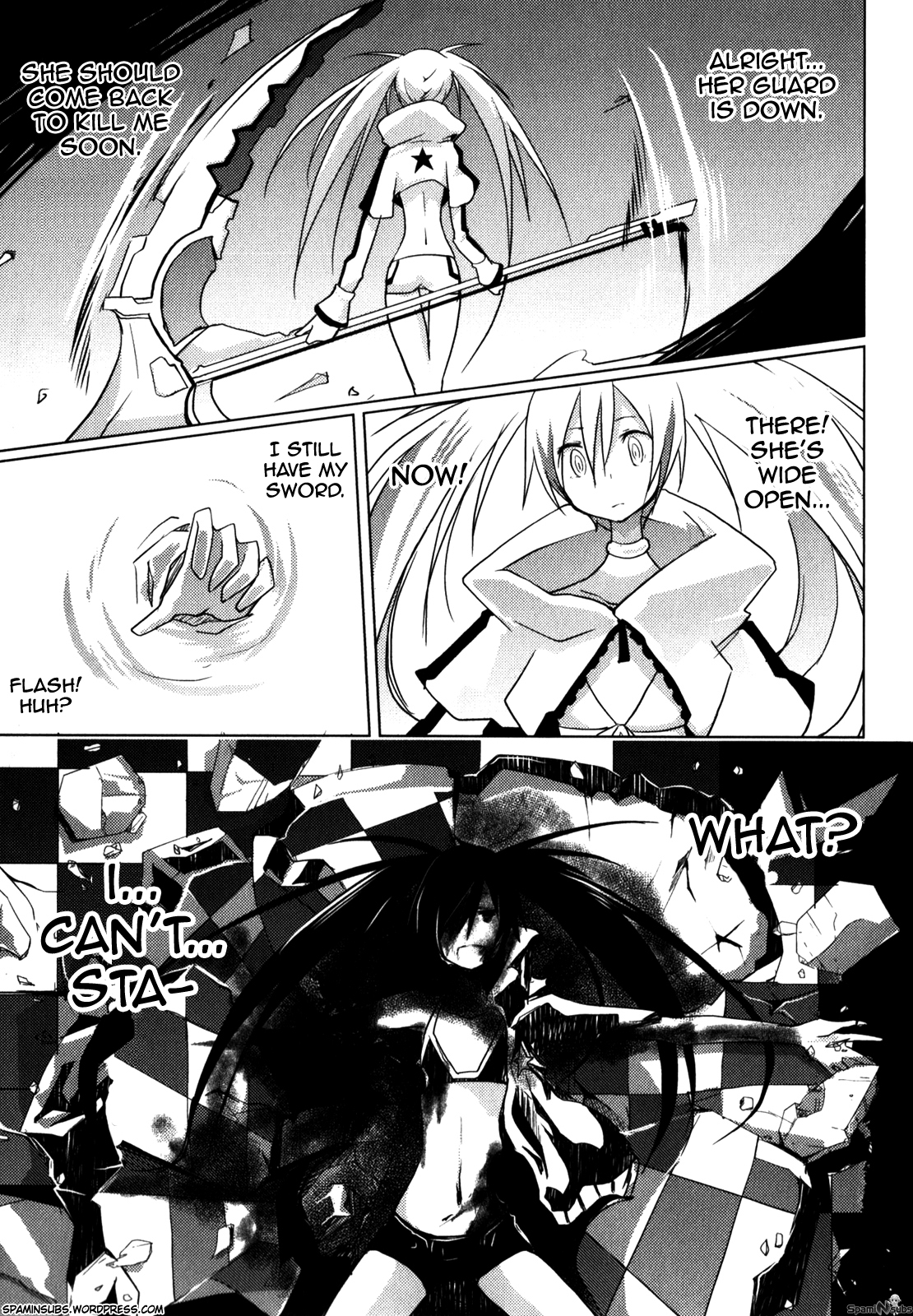 Black Rock Shooter: The Game Chapter 12 page 16 - Chapter 12: Black or White