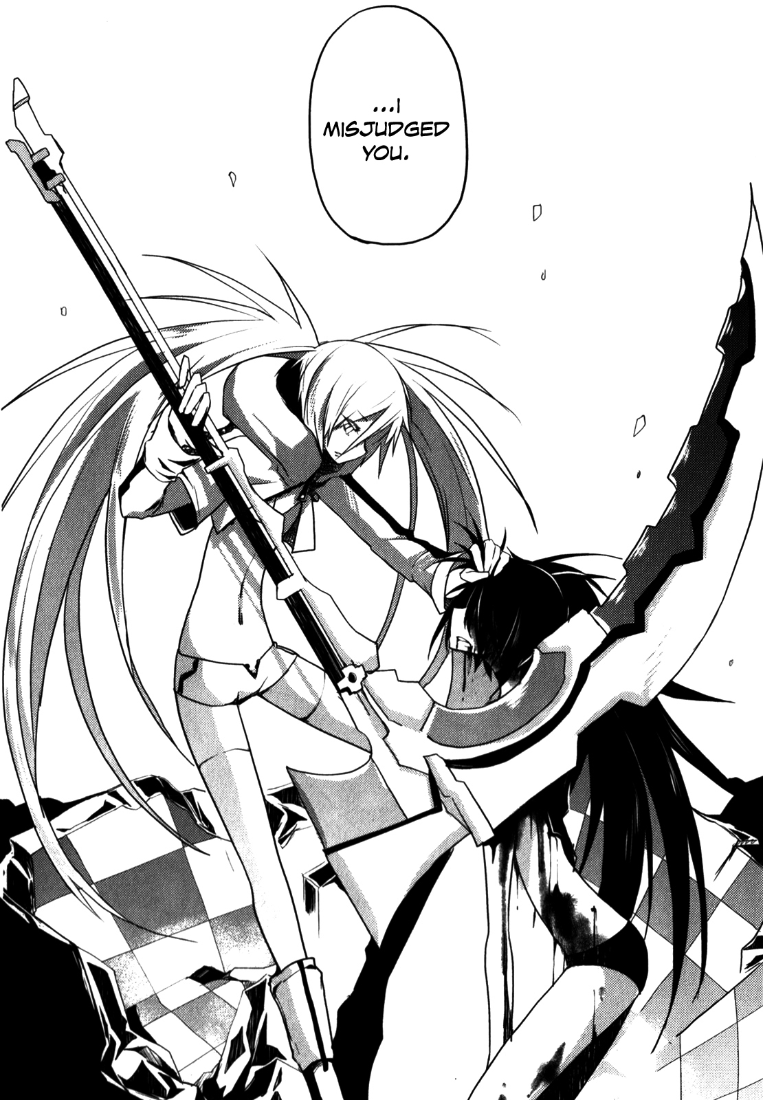 Black Rock Shooter: The Game Chapter 12 page 17 - Chapter 12: Black or White