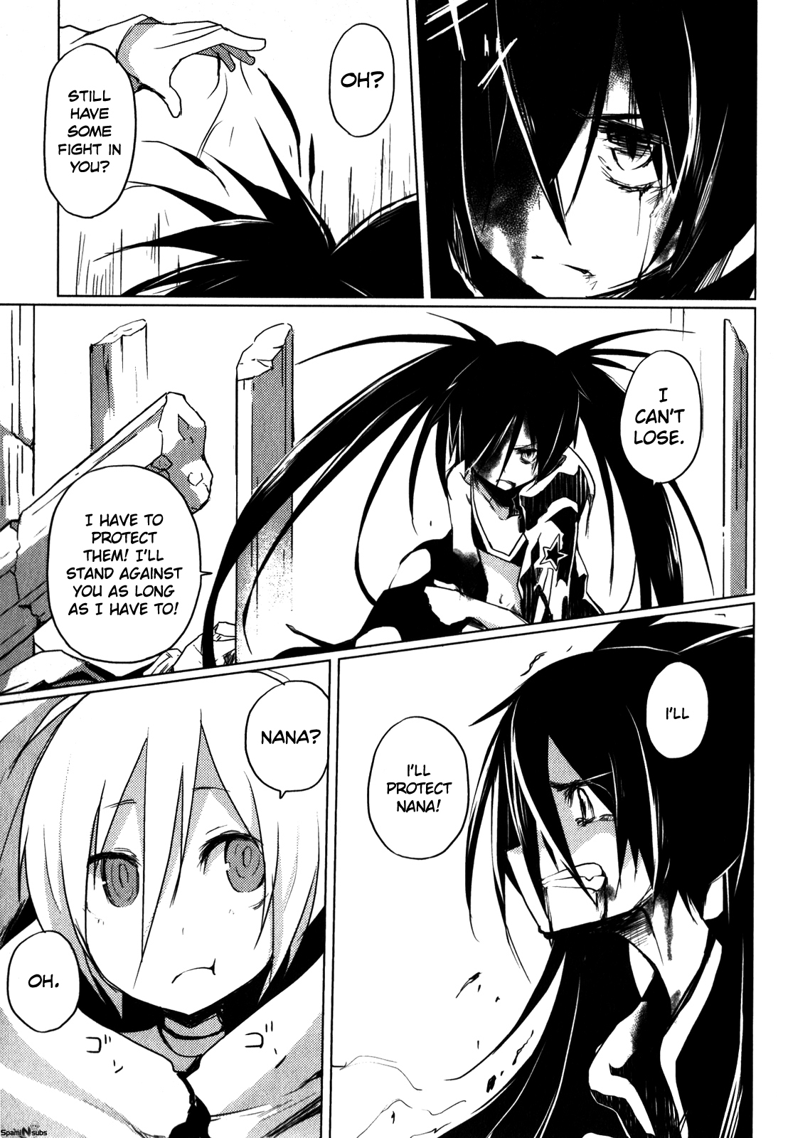 Black Rock Shooter: The Game Chapter 12 page 18 - Chapter 12: Black or White