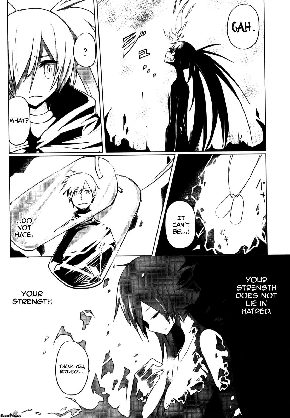 Black Rock Shooter: The Game Chapter 12 page 23 - Chapter 12: Black or White
