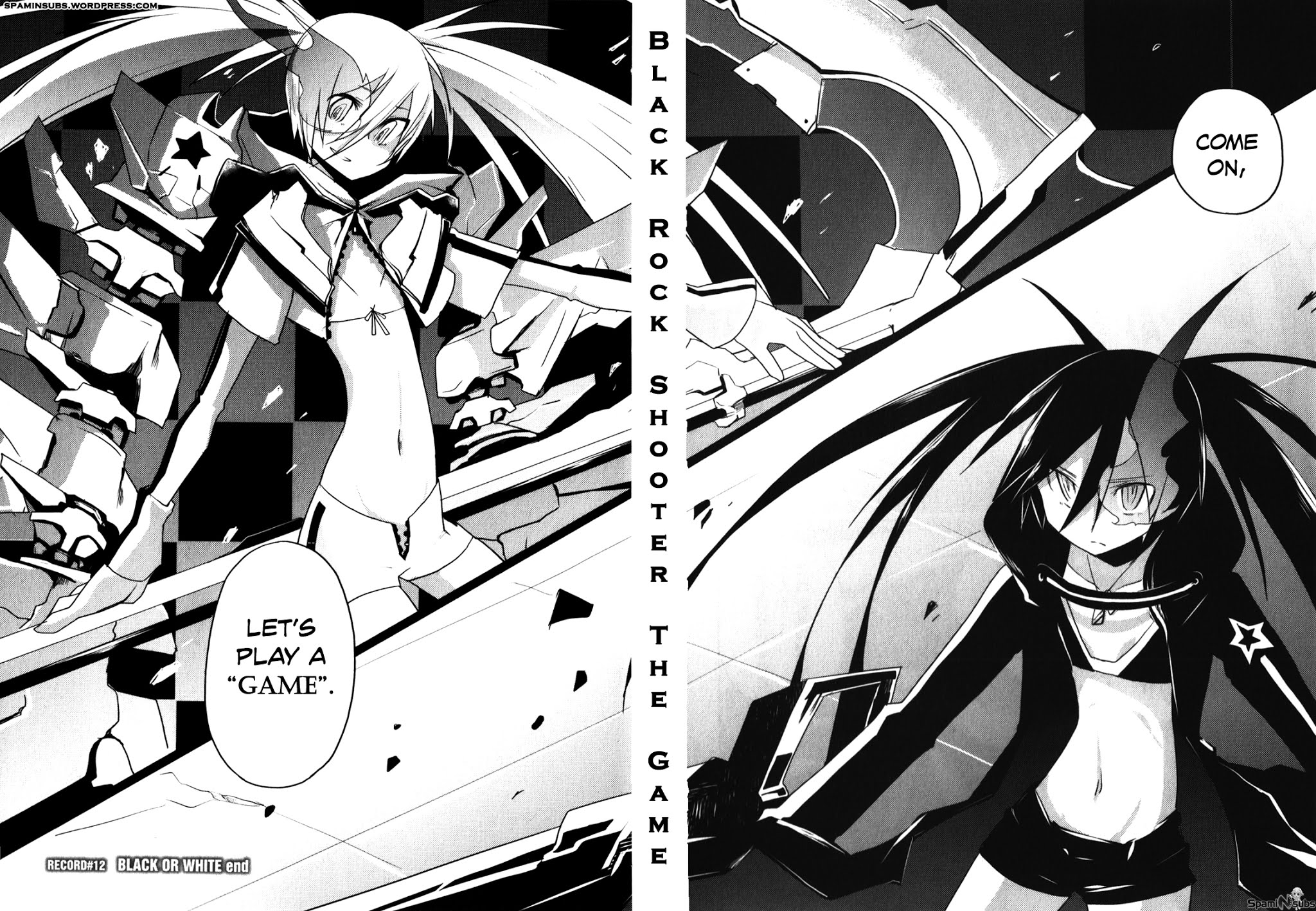 Black Rock Shooter: The Game Chapter 12 page 25 - Chapter 12: Black or White