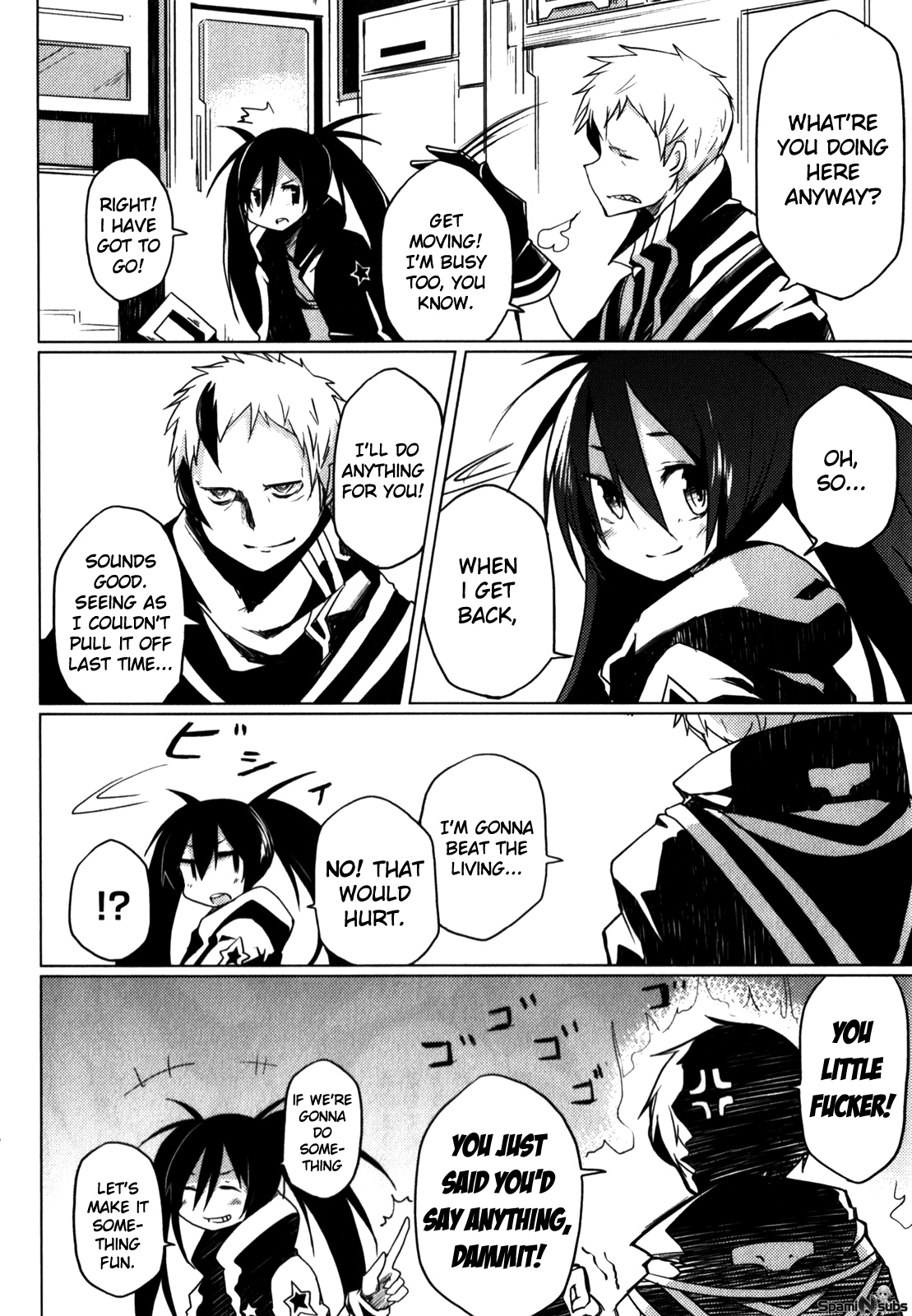 Black Rock Shooter: The Game Chapter 12 page 3 - Chapter 12: Black or White