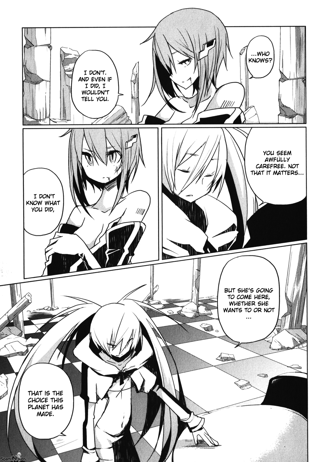 Black Rock Shooter: The Game Chapter 12 page 8 - Chapter 12: Black or White