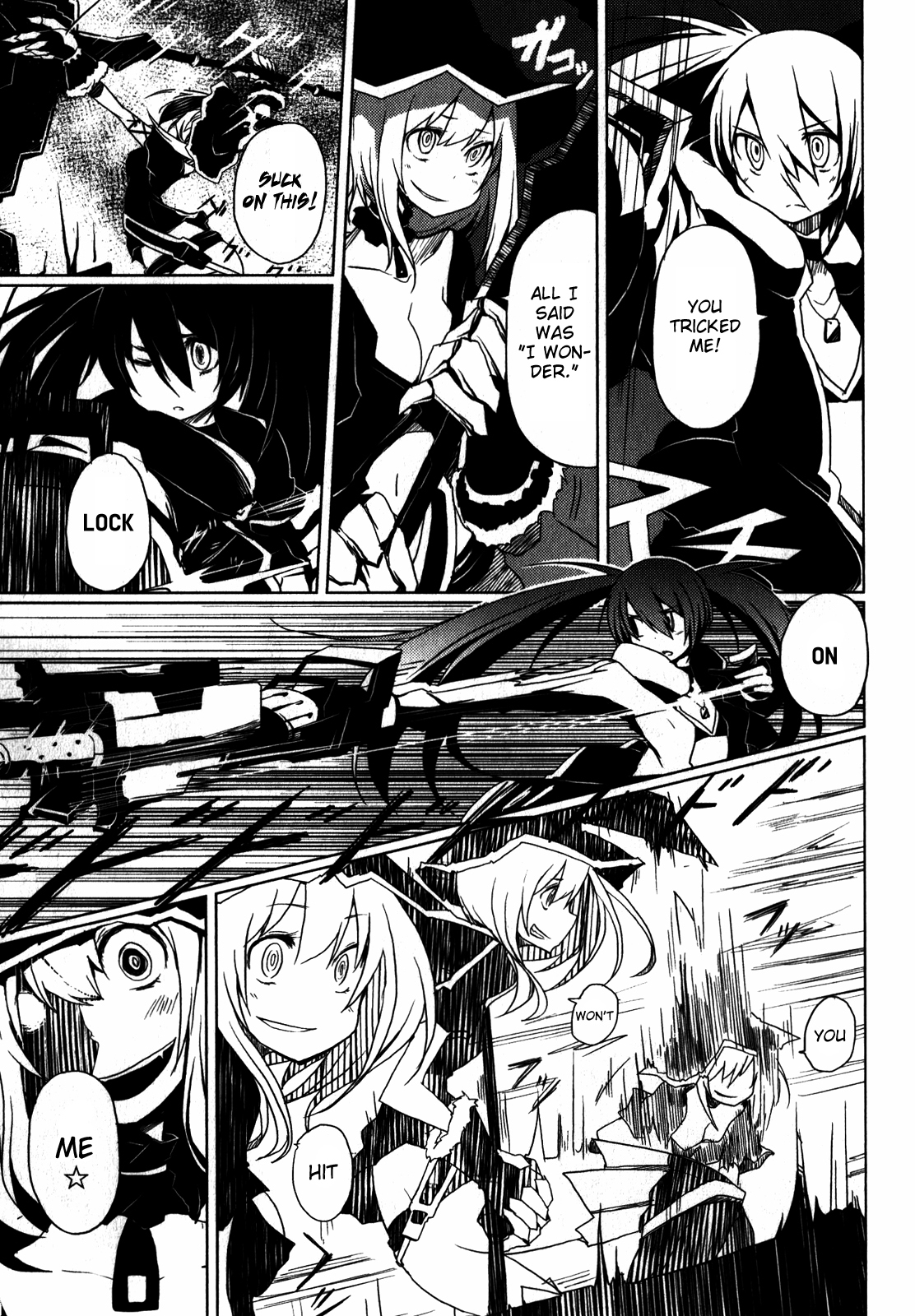 Black Rock Shooter: The Game Chapter 2 page 11 - Chapter 2: First Messenger of Enemy