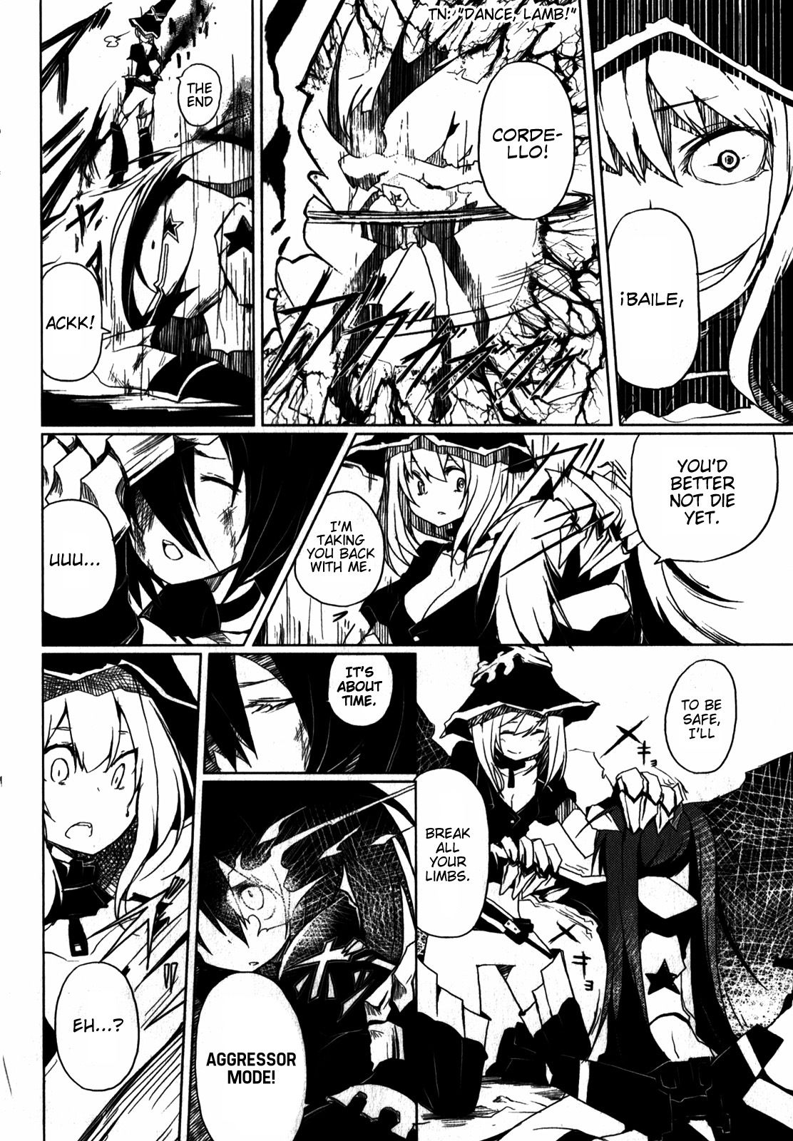 Black Rock Shooter: The Game Chapter 2 page 14 - Chapter 2: First Messenger of Enemy