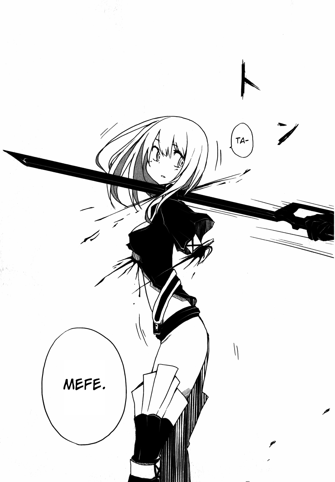 Black Rock Shooter: The Game Chapter 2 page 17 - Chapter 2: First Messenger of Enemy