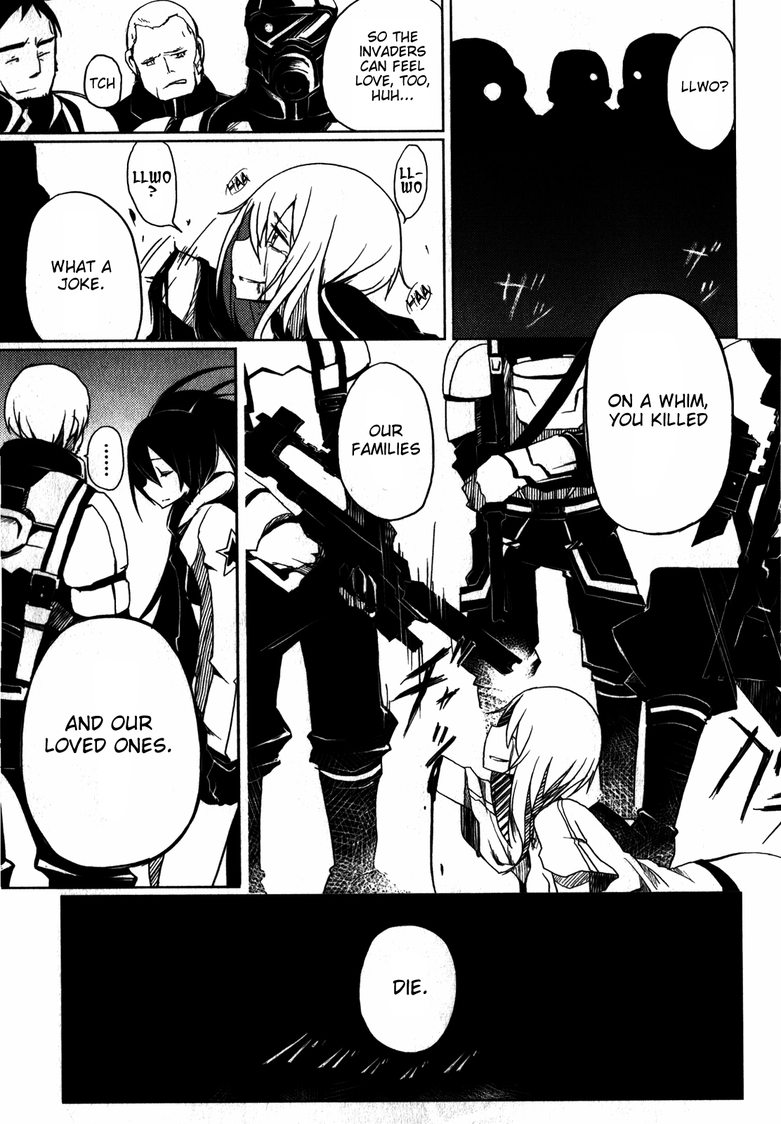 Black Rock Shooter: The Game Chapter 2 page 19 - Chapter 2: First Messenger of Enemy