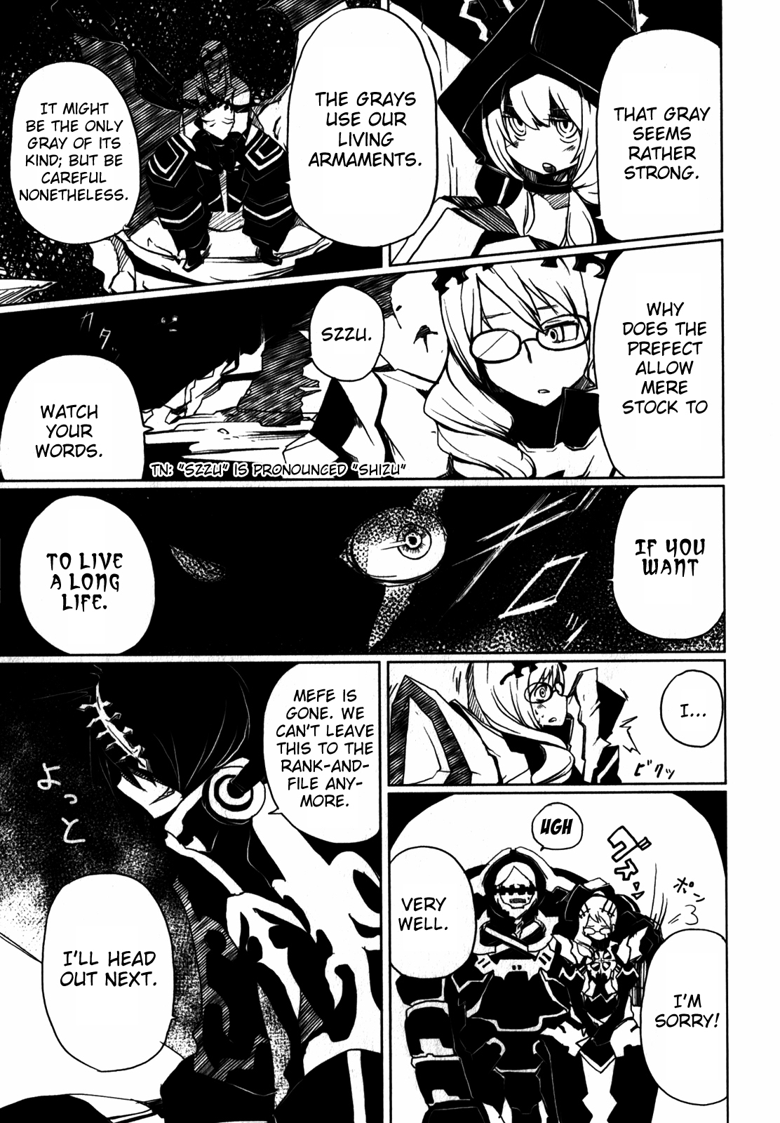 Black Rock Shooter: The Game Chapter 2 page 21 - Chapter 2: First Messenger of Enemy