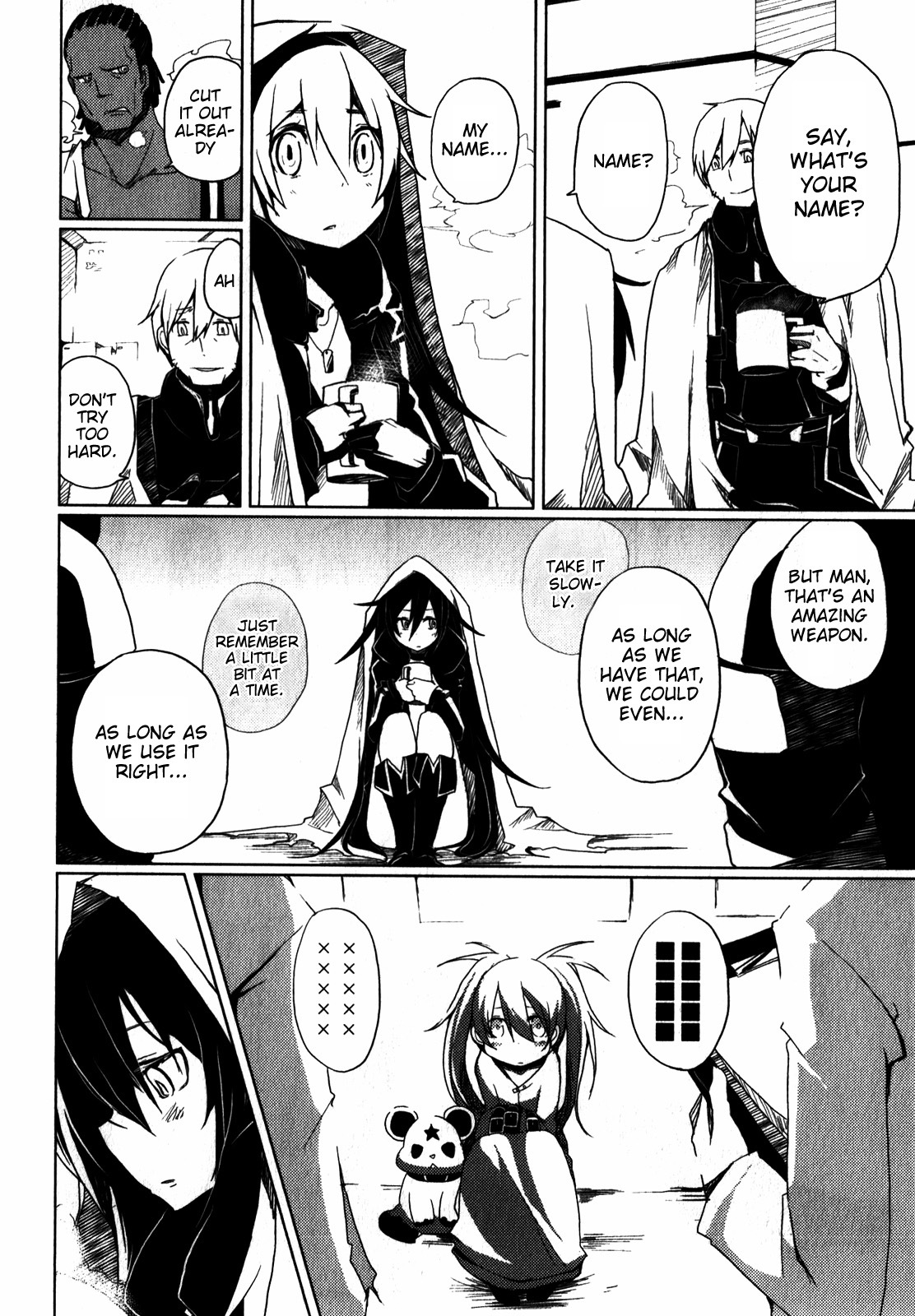 Black Rock Shooter: The Game Chapter 2 page 4 - Chapter 2: First Messenger of Enemy