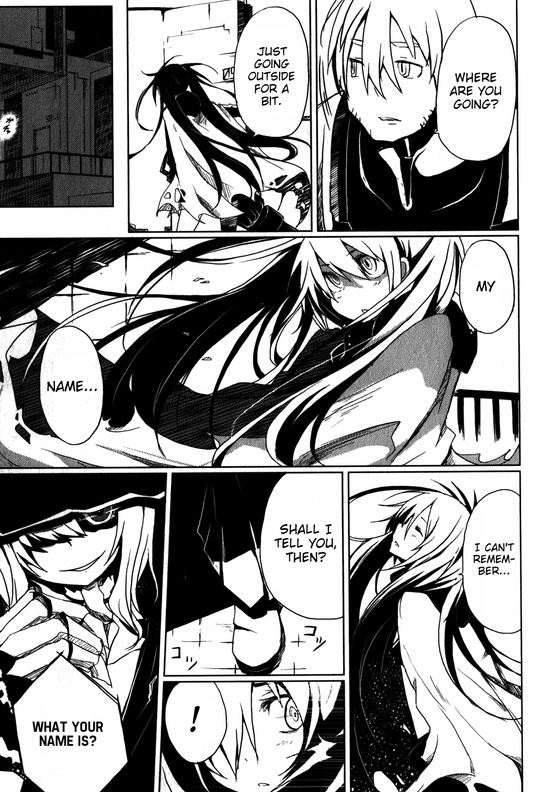 Black Rock Shooter: The Game Chapter 2 page 5 - Chapter 2: First Messenger of Enemy