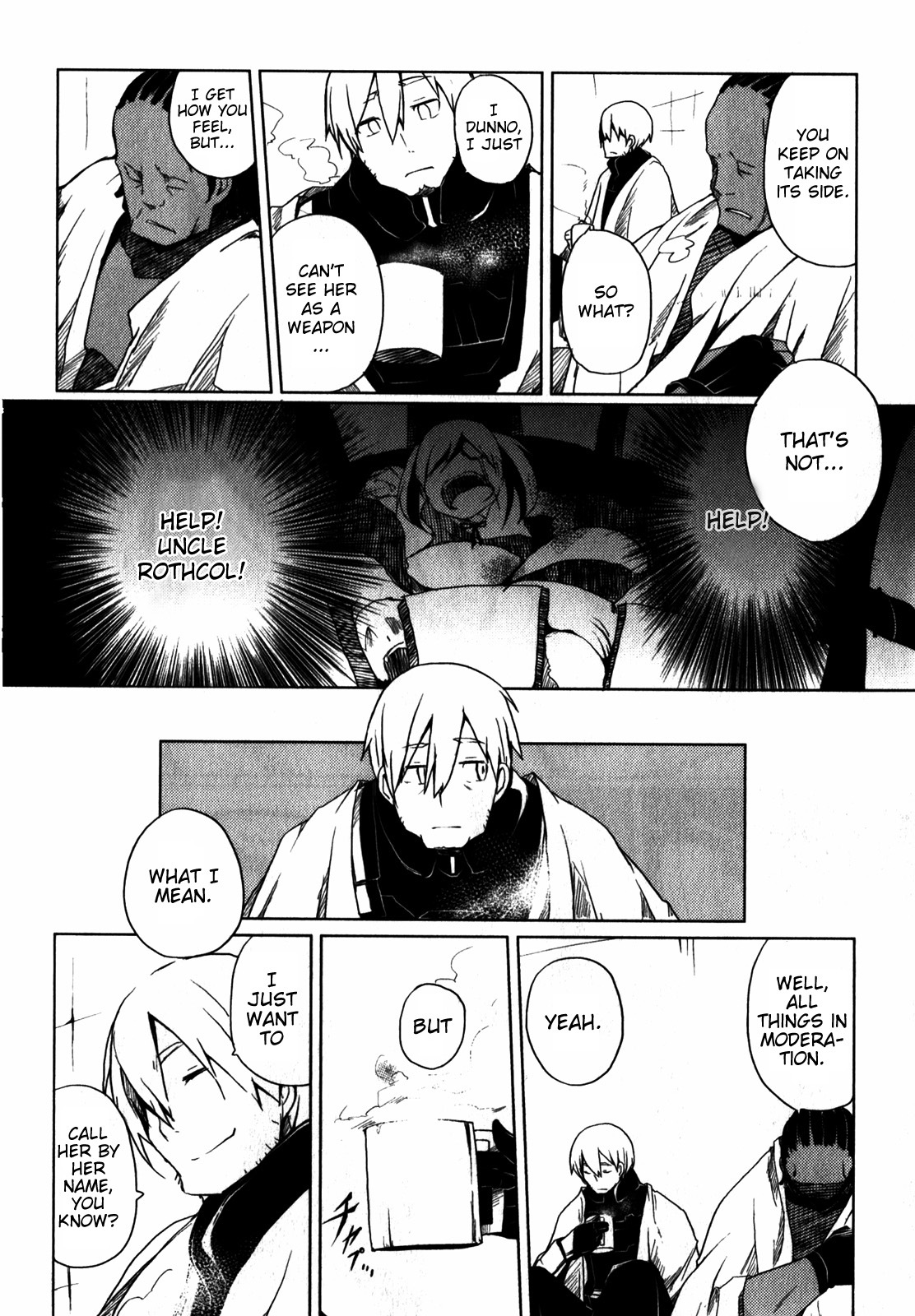 Black Rock Shooter: The Game Chapter 2 page 6 - Chapter 2: First Messenger of Enemy