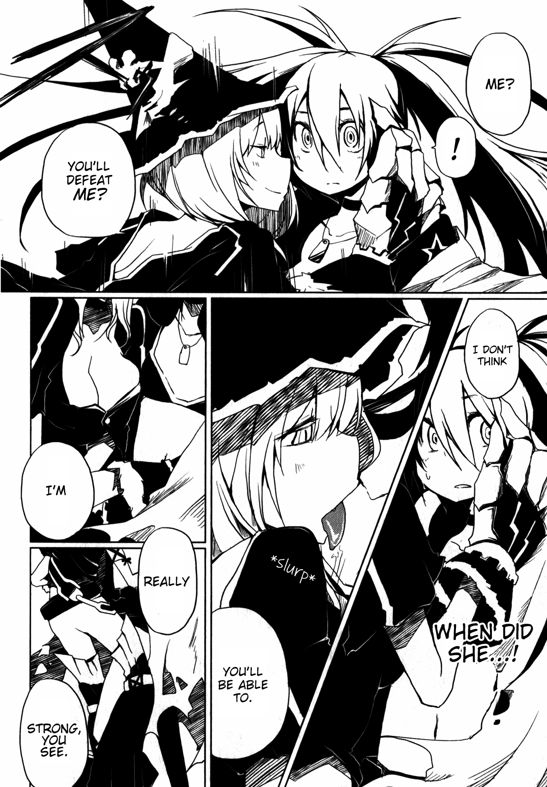 Black Rock Shooter: The Game Chapter 2 page 8 - Chapter 2: First Messenger of Enemy