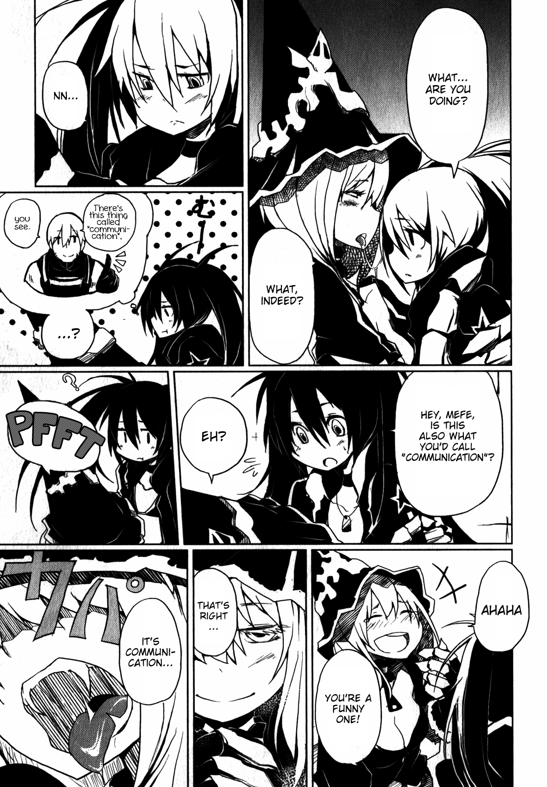 Black Rock Shooter: The Game Chapter 2 page 9 - Chapter 2: First Messenger of Enemy