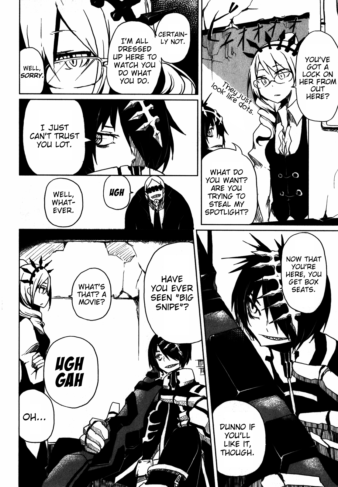 Black Rock Shooter: The Game Chapter 3 page 11 - Chapter 3: Communication with Man