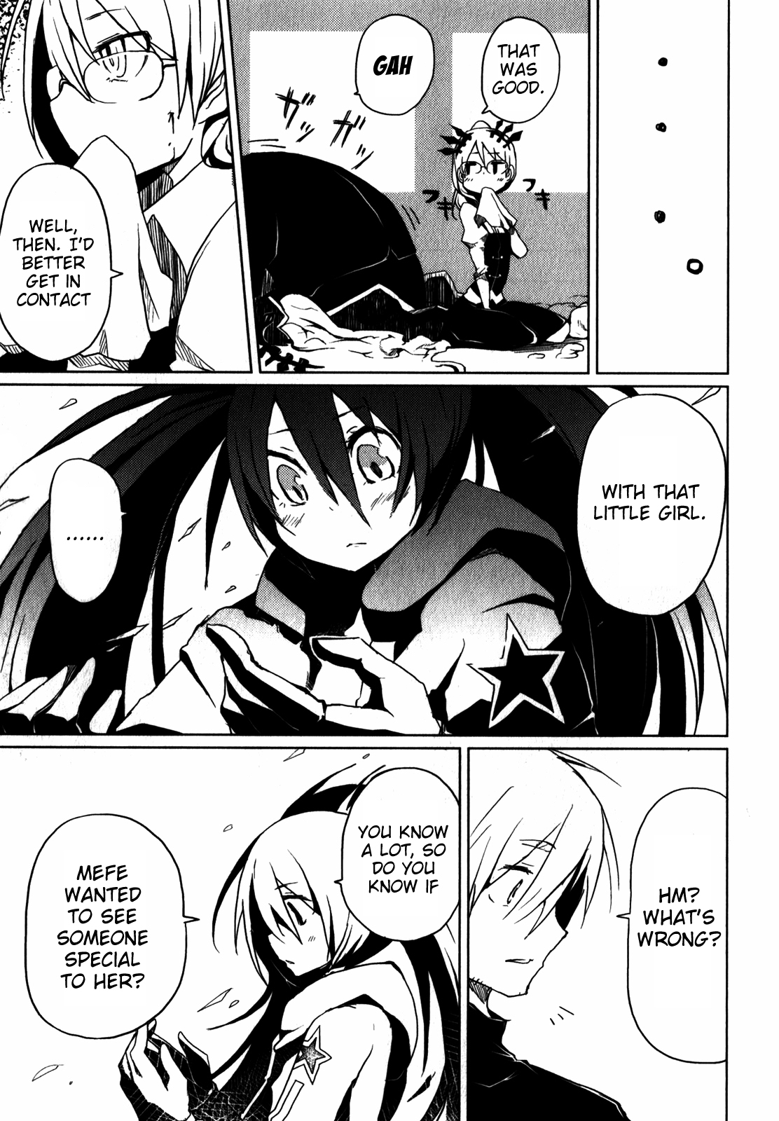 Black Rock Shooter: The Game Chapter 3 page 18 - Chapter 3: Communication with Man