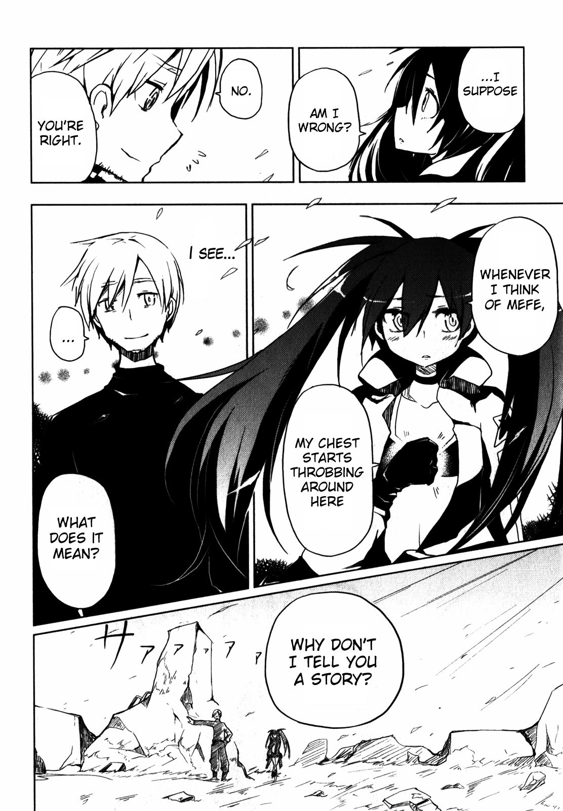 Black Rock Shooter: The Game Chapter 3 page 19 - Chapter 3: Communication with Man