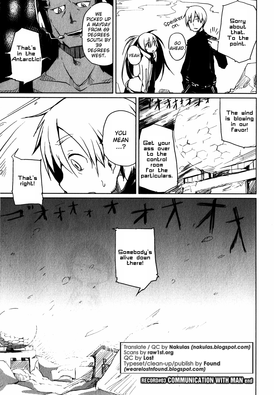 Black Rock Shooter: The Game Chapter 3 page 22 - Chapter 3: Communication with Man