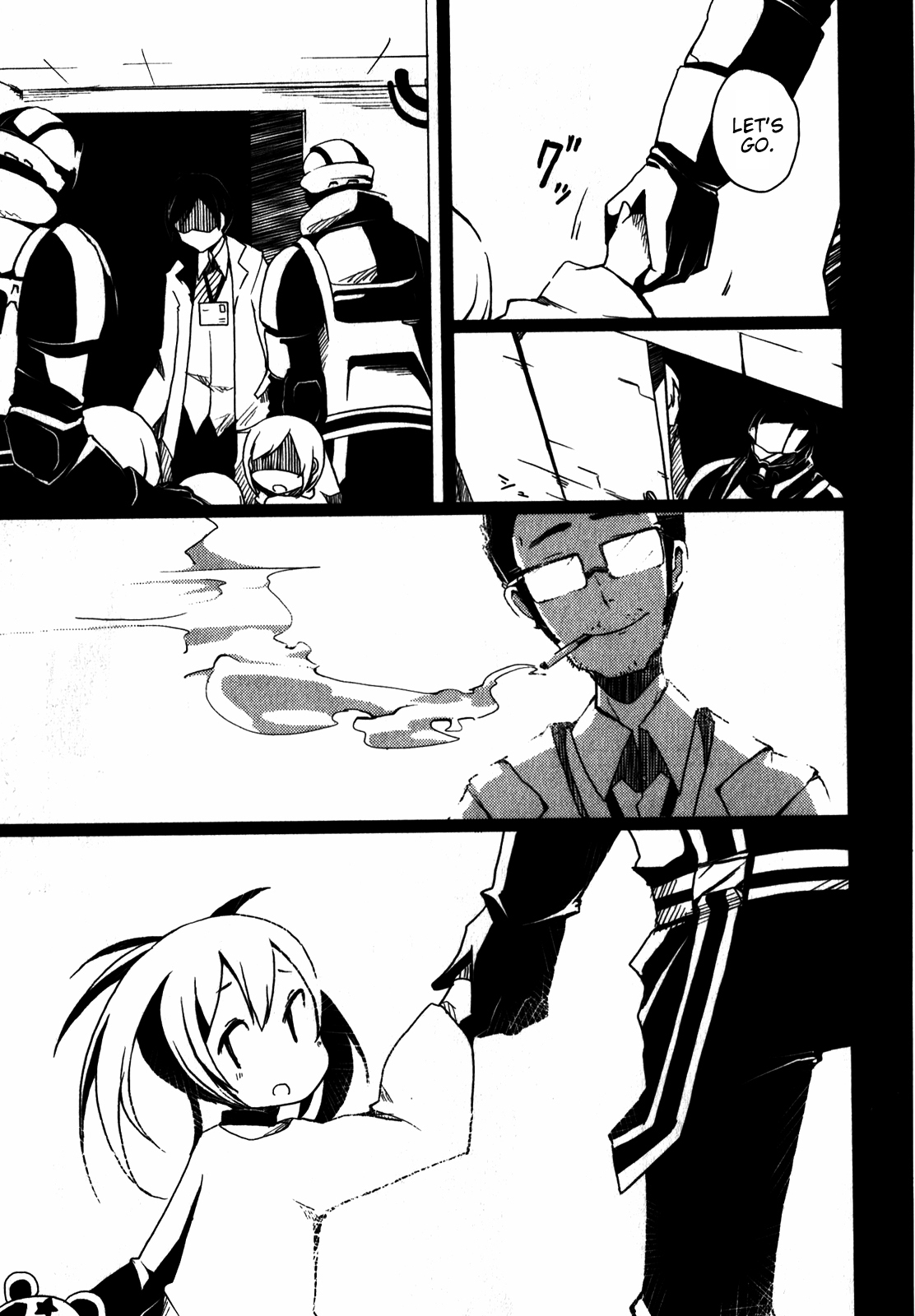 Black Rock Shooter: The Game Chapter 3 page 4 - Chapter 3: Communication with Man
