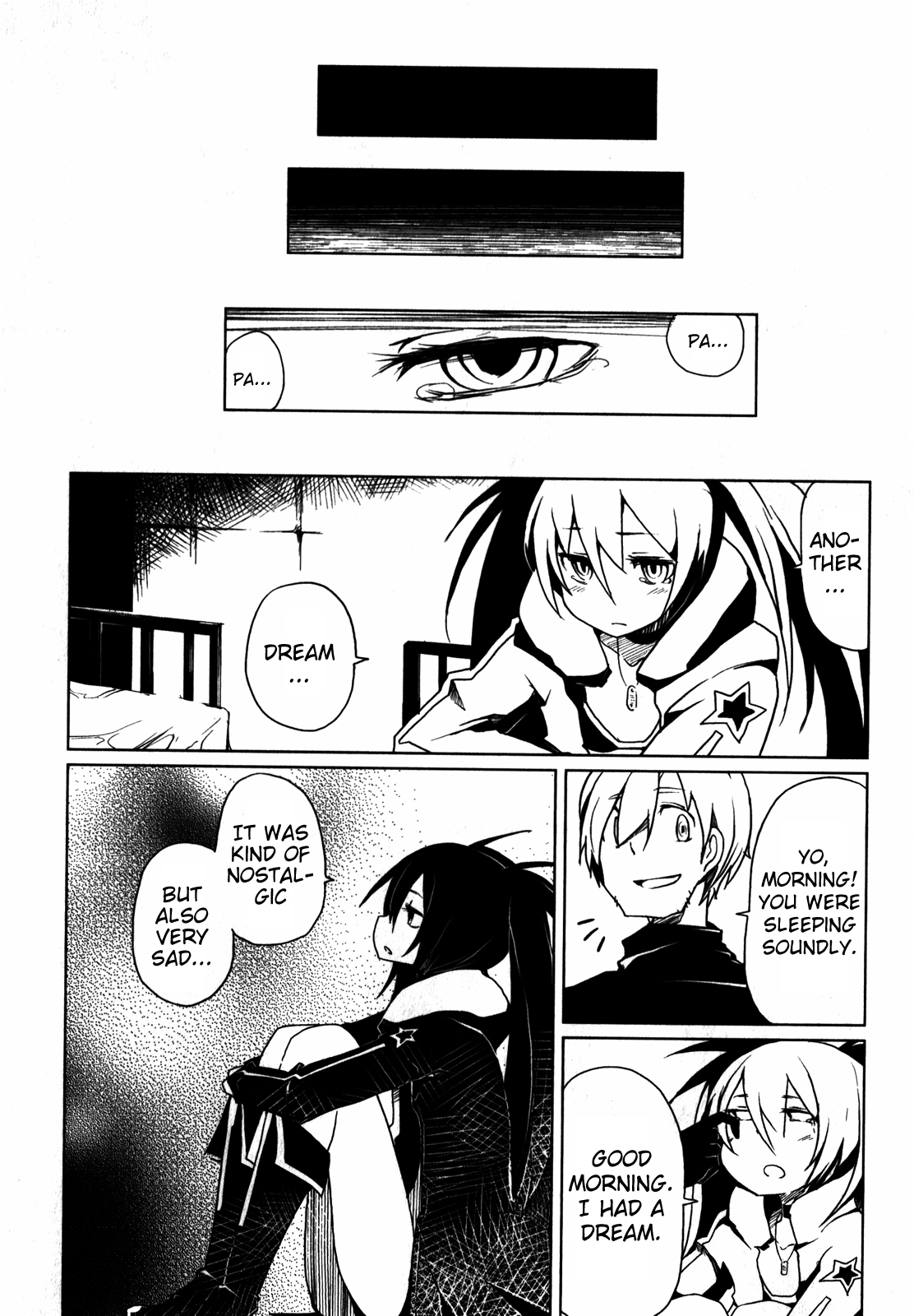 Black Rock Shooter: The Game Chapter 3 page 5 - Chapter 3: Communication with Man